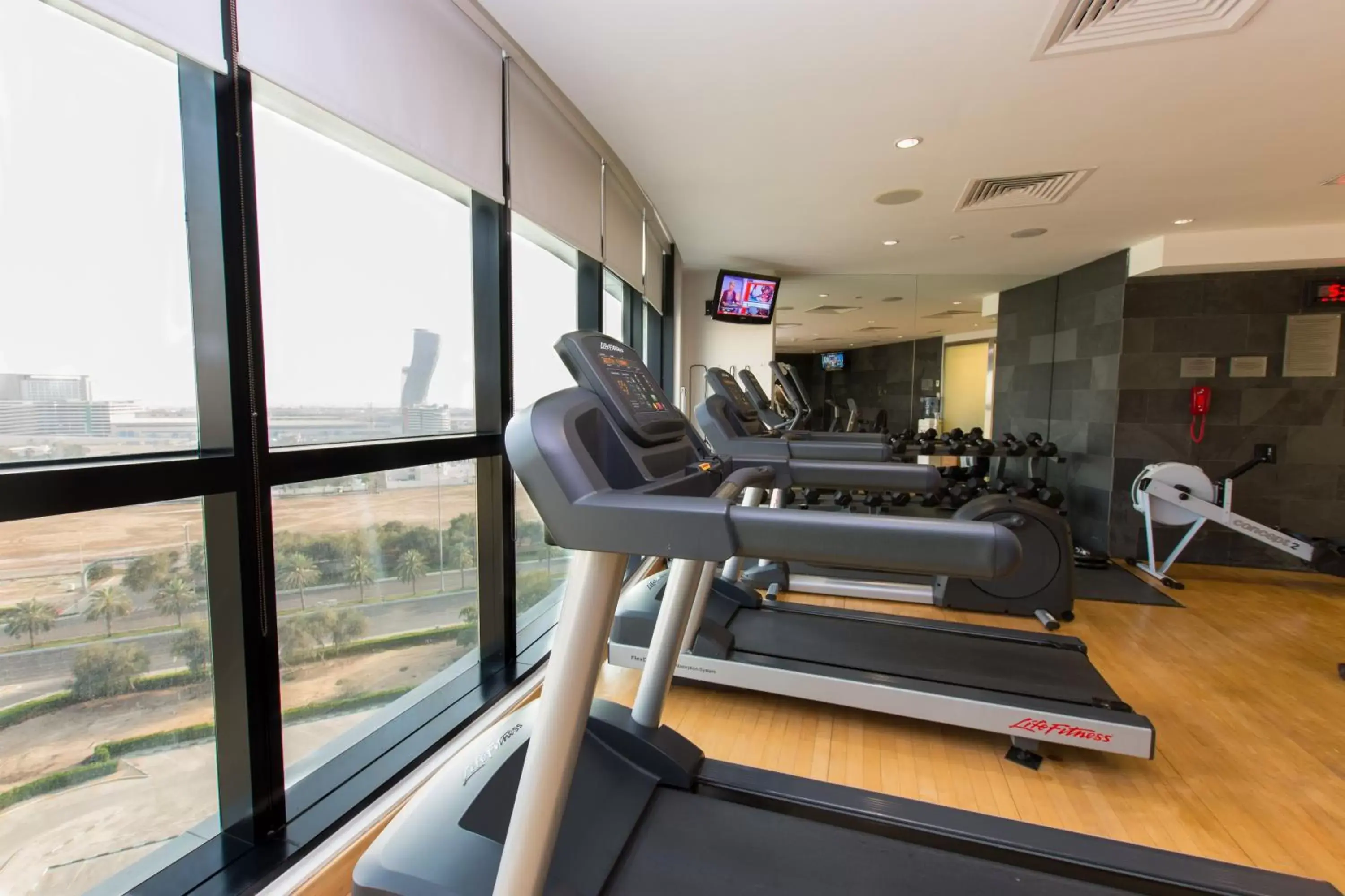 Fitness centre/facilities, Fitness Center/Facilities in Holiday Inn Abu Dhabi, an IHG Hotel