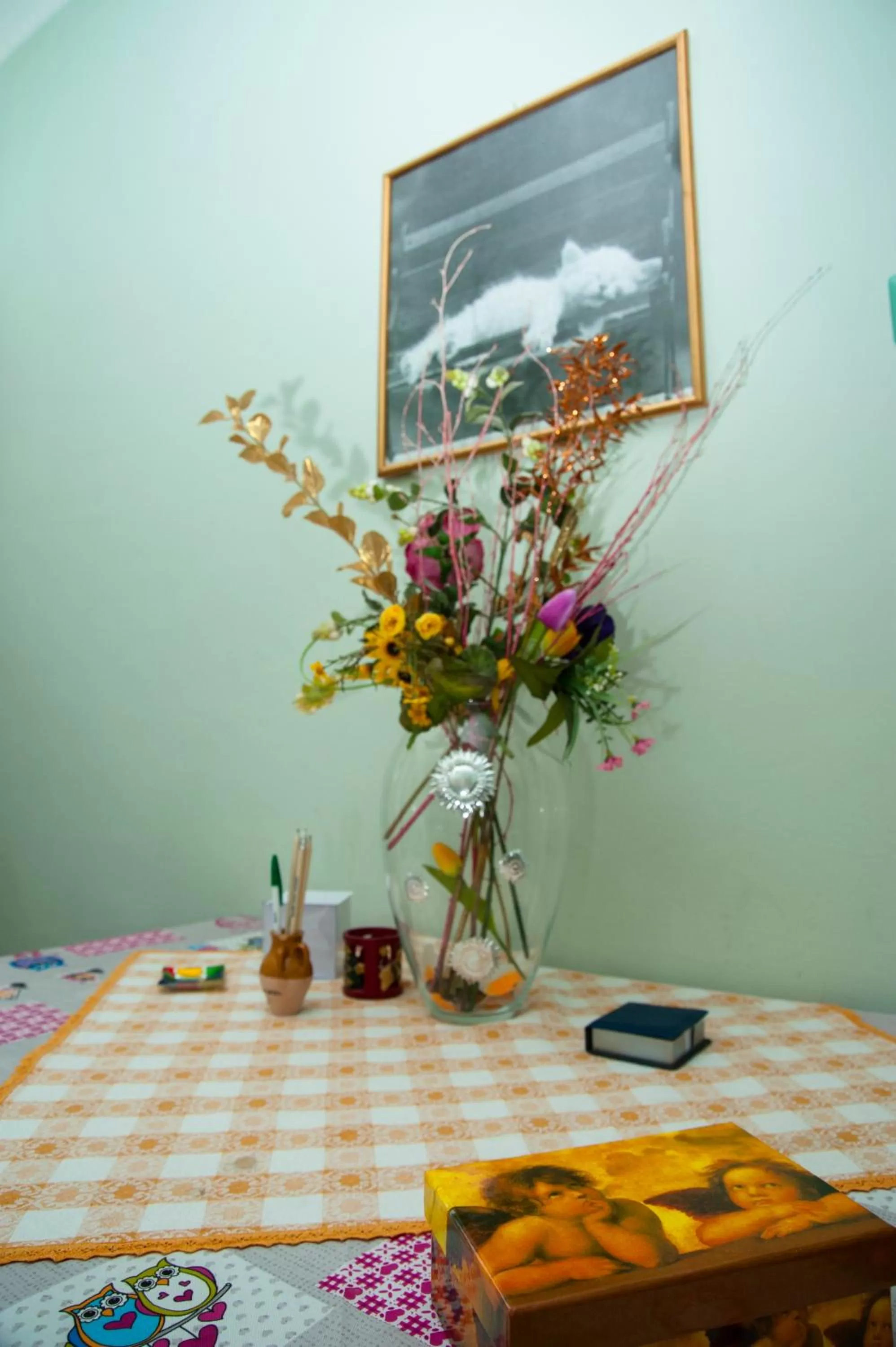 Communal kitchen in Alma b&b