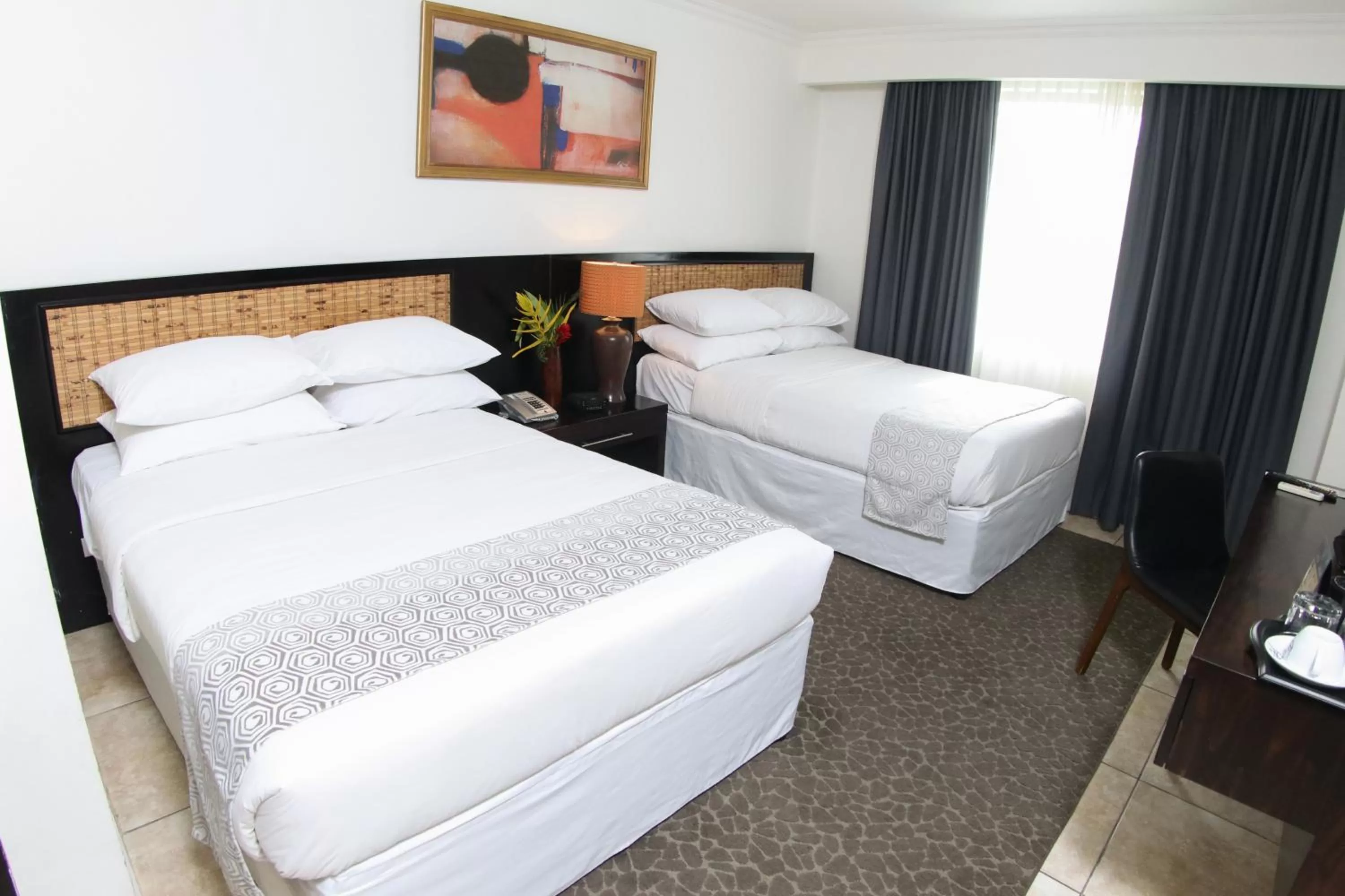 Photo of the whole room, Bed in KC Hotel San Jose