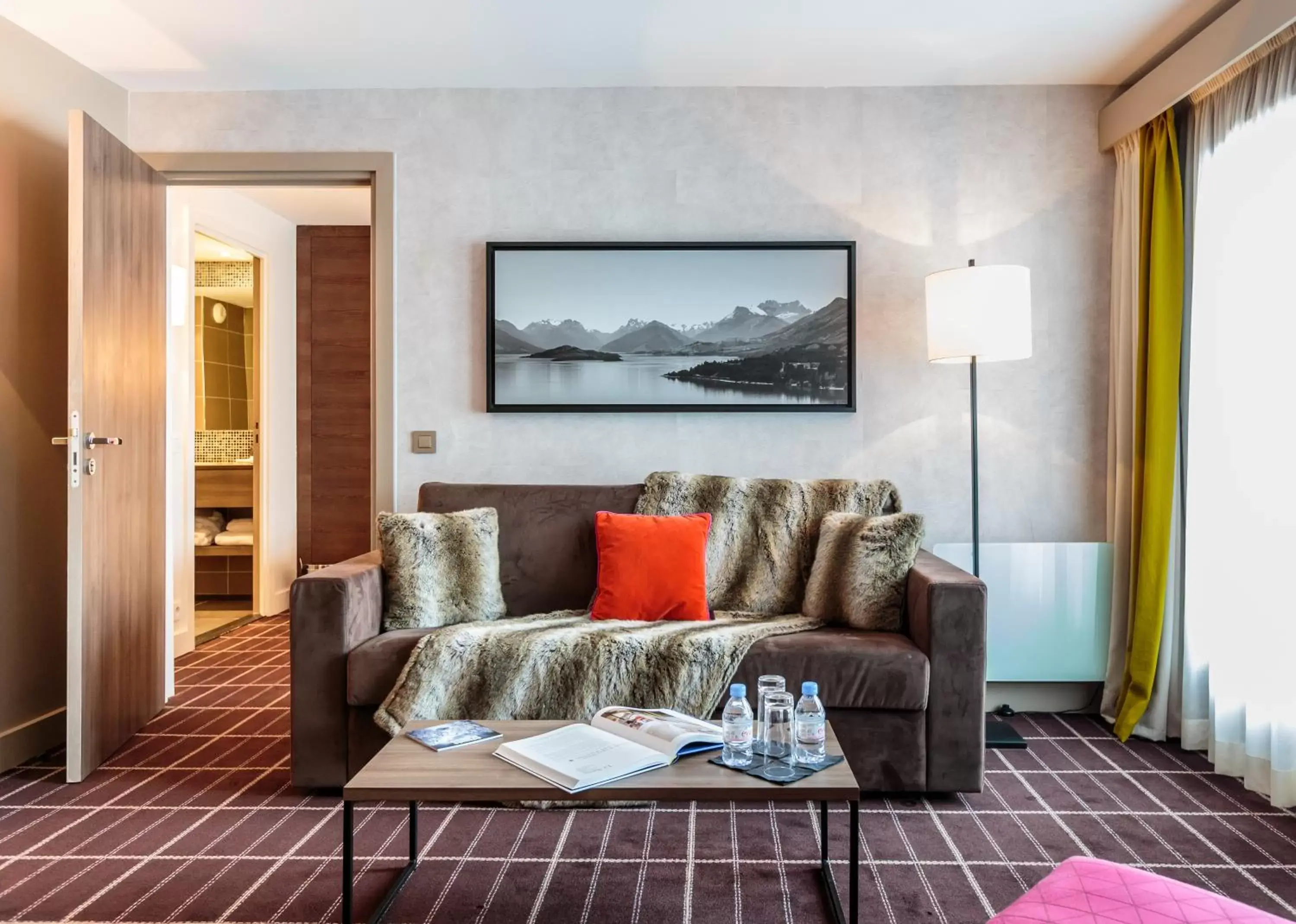 Living room, Seating Area in Hotel Le Savoy