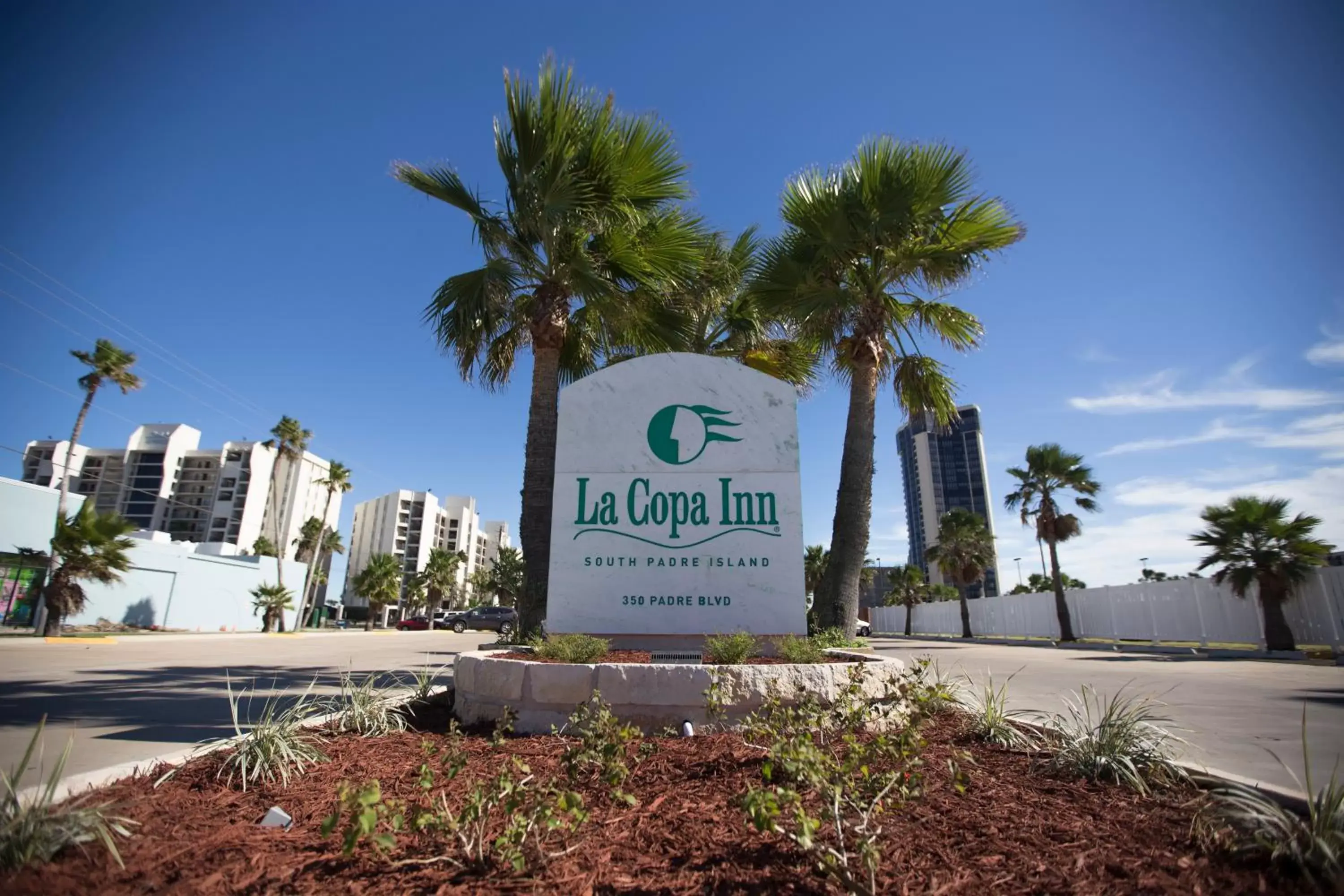 Property logo or sign in La Copa Inn Beach Hotel