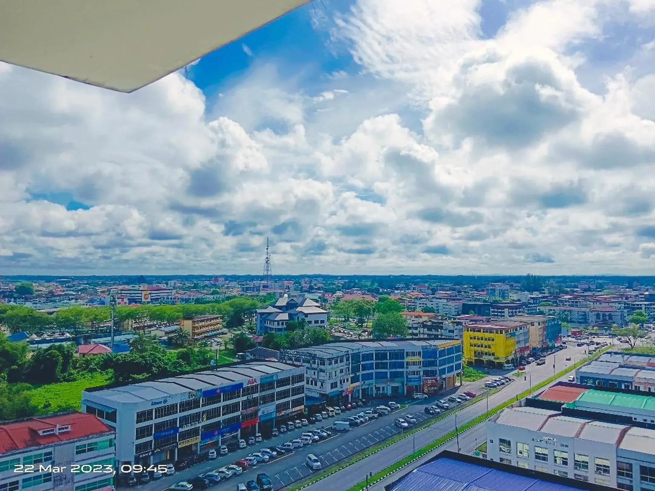 City view, Bird's-eye View in The Paramount Hotel