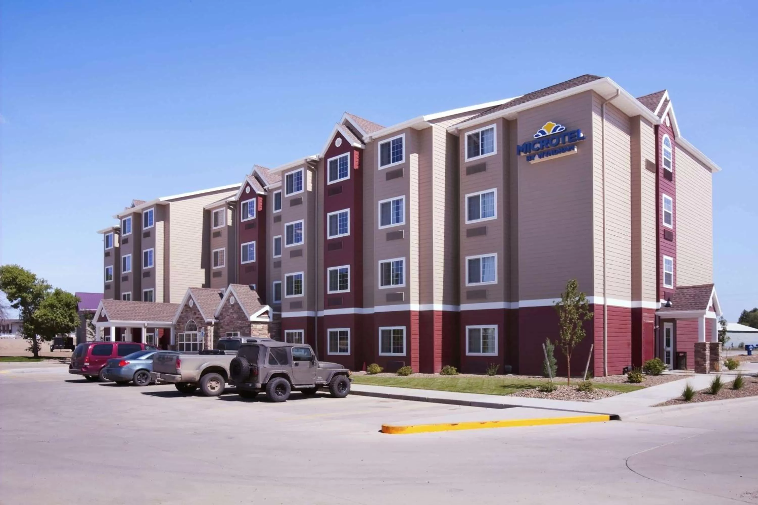 Property building in Microtel Inn & Suites