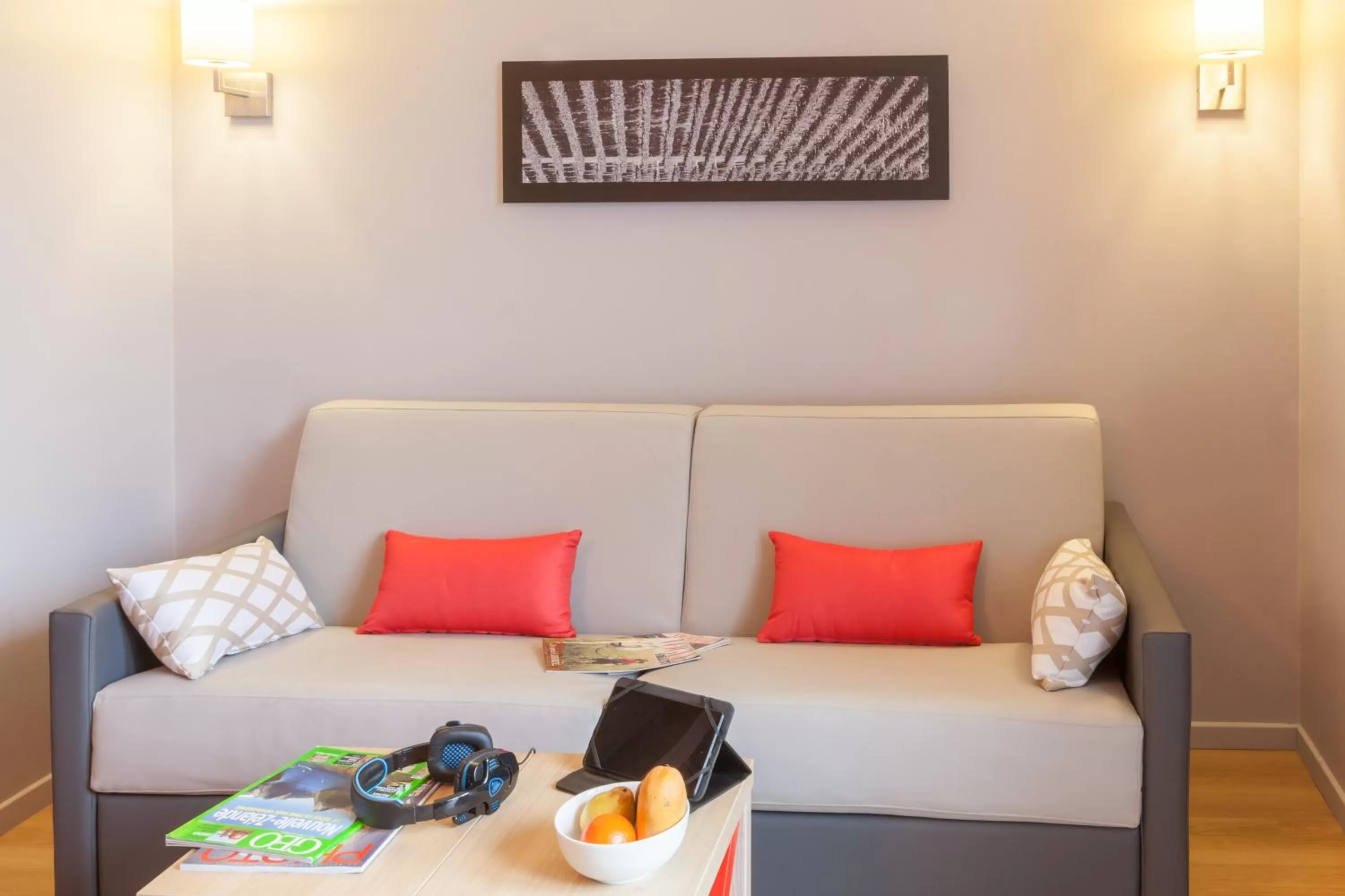 Living room in Résidence Pierre & Vacances La Petite Venise