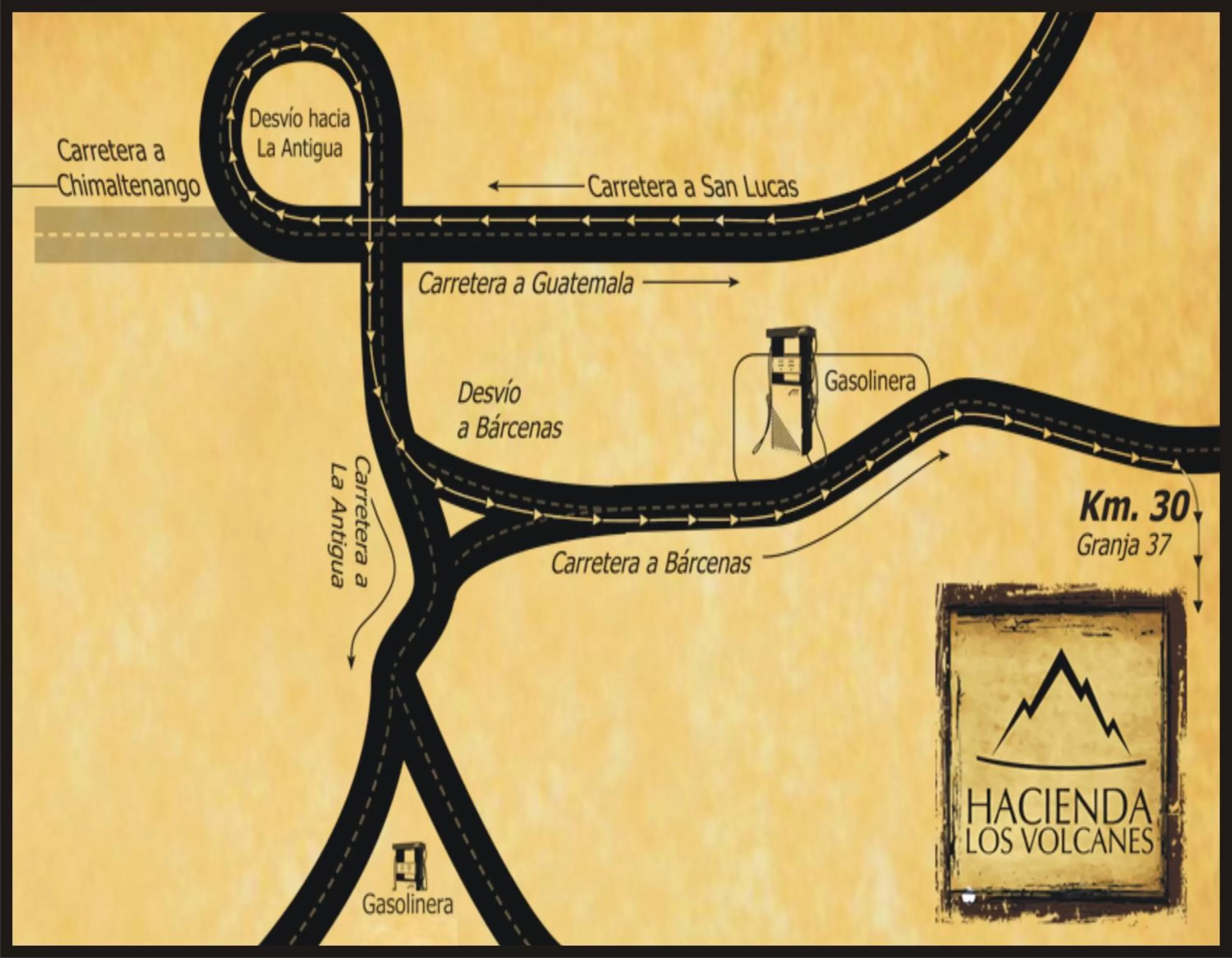 Property logo or sign, Bird's-eye View in HOTEL Y RESTAURANTE HACIENDA LOS VOLCANES