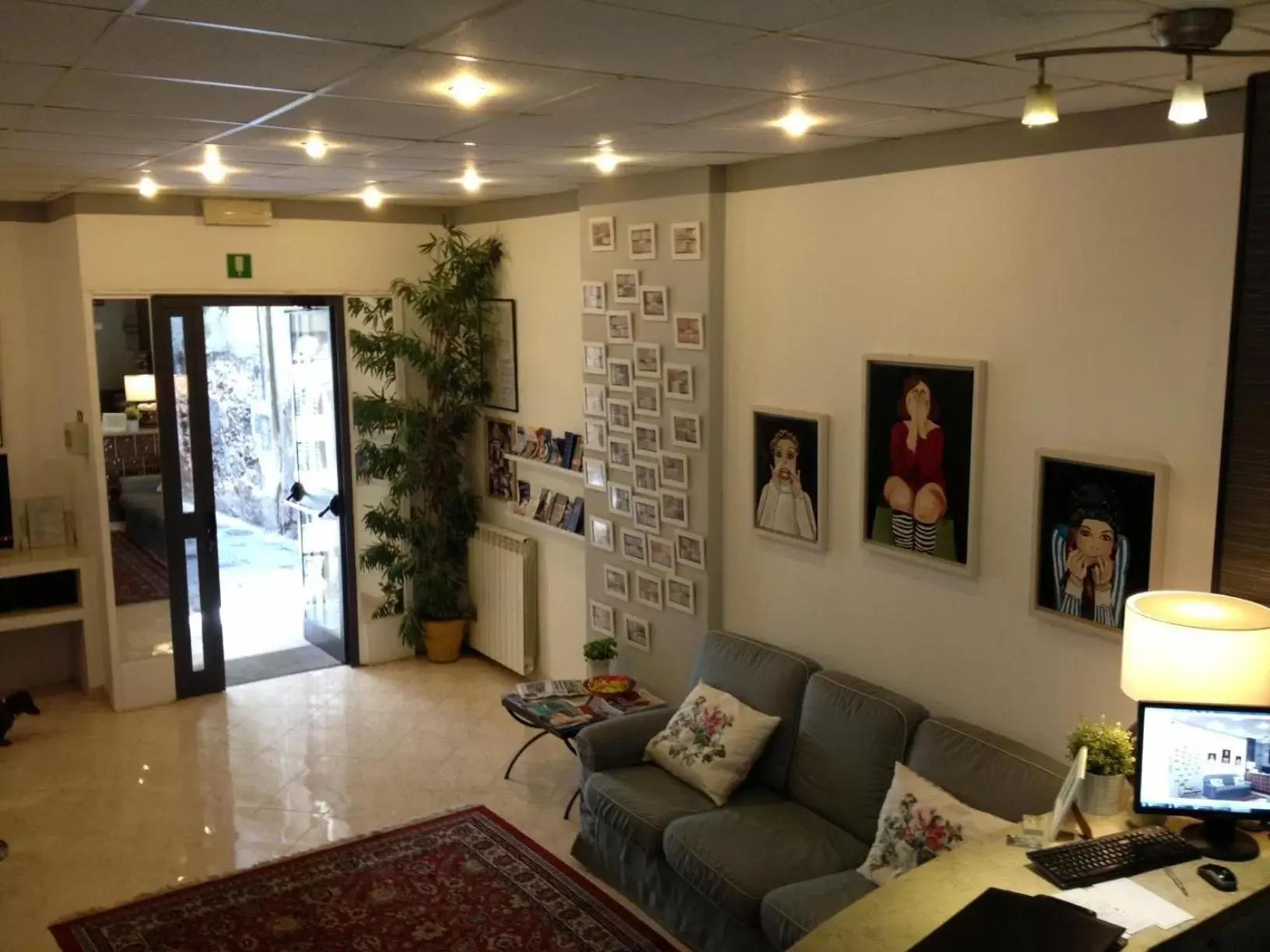 Lobby or reception, Seating Area in Hotel Genziana