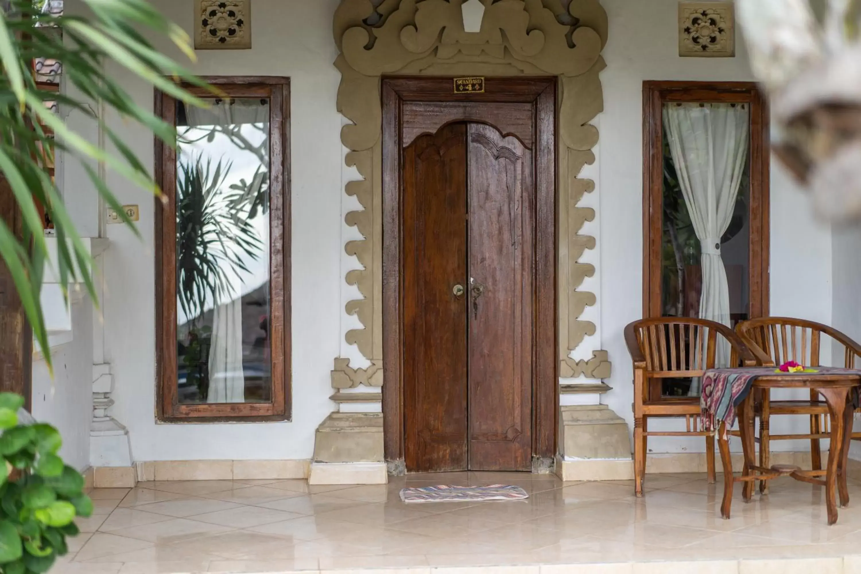 Standard Twin Room in Mushroom Beach Bungalows Standard Twin Room in Mushroom Beach Bungalows