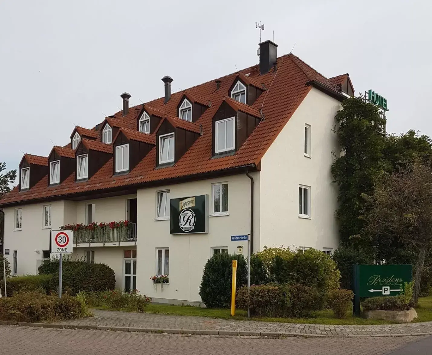 Facade/entrance, Property Building in Residenz Hotel Leipzig