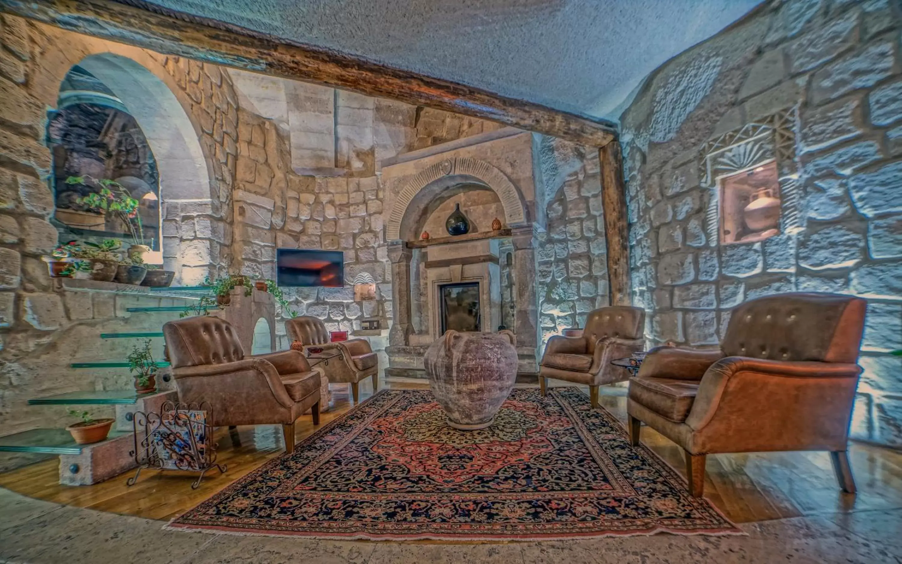 Lobby or reception, Seating Area in Anatolian Houses Cave Hotel & SPA