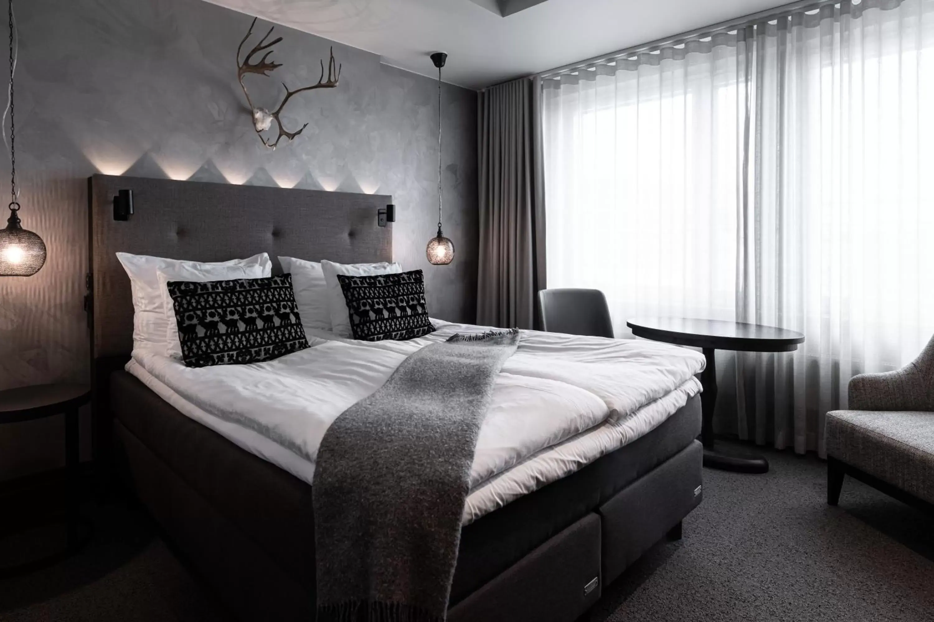 Bed in Lapland Hotels Bulevardi