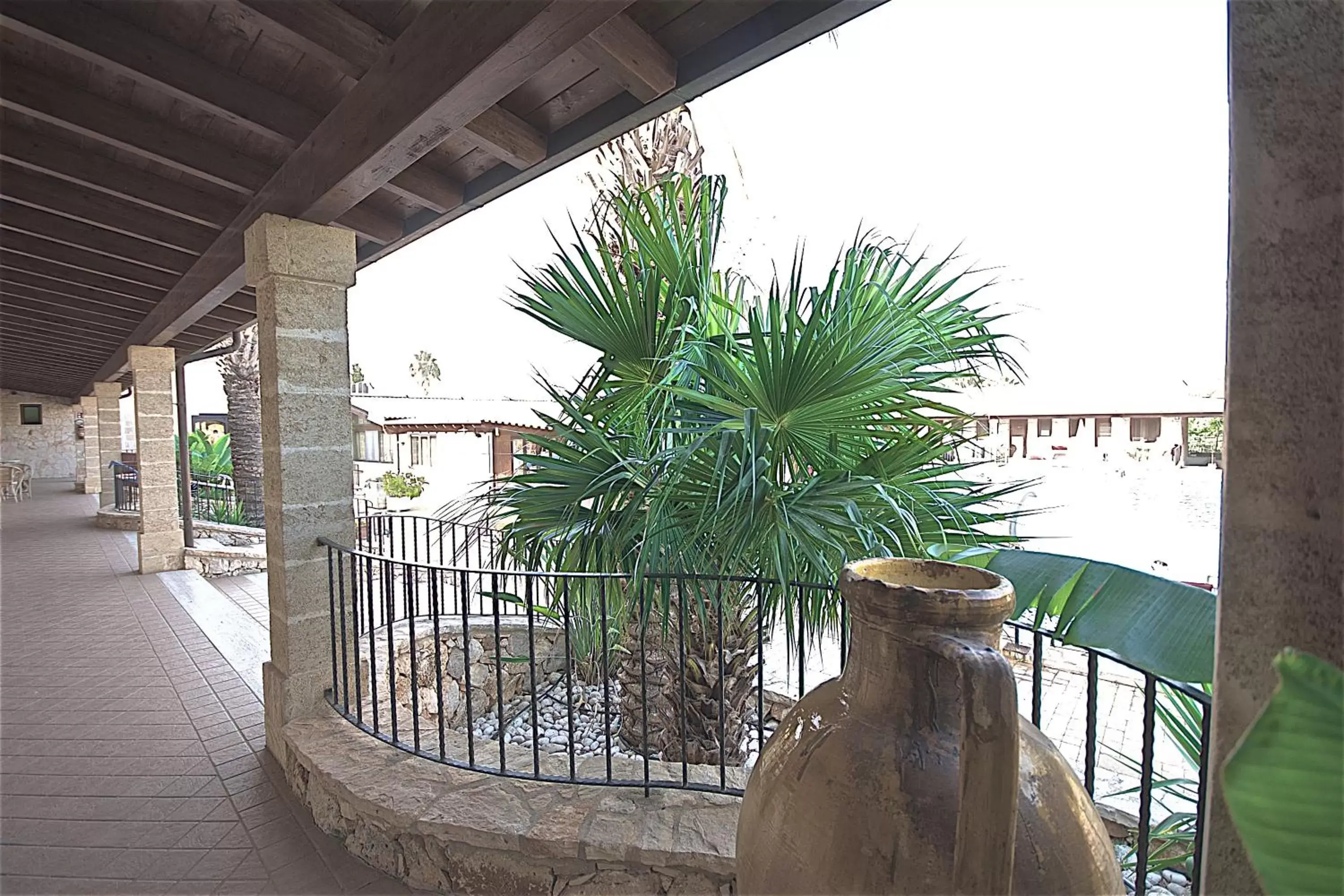 Patio, Balcony/Terrace in Hotel Masseria Le Pajare