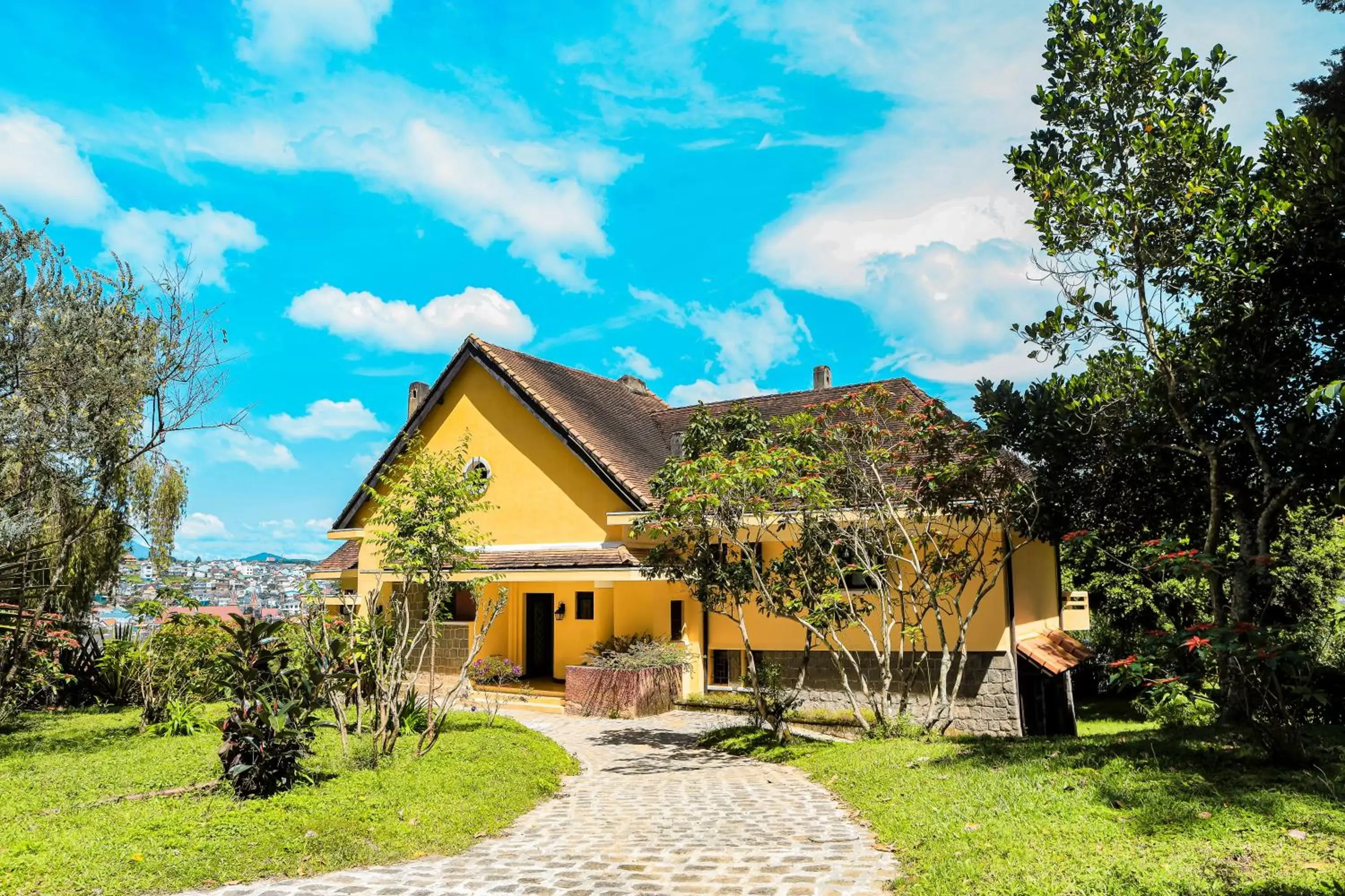 Garden view, Property Building in Ana Mandara Villas Dalat Resort & Spa