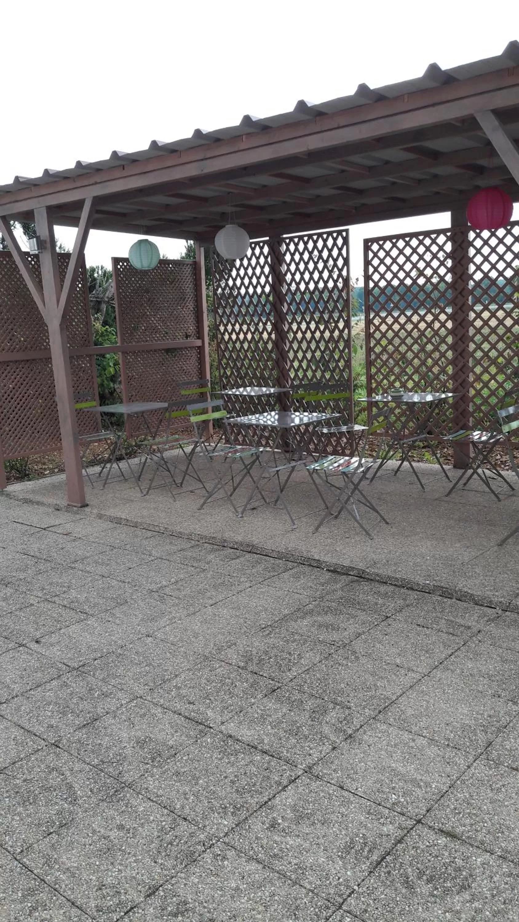 Patio in Domaine de la Borde