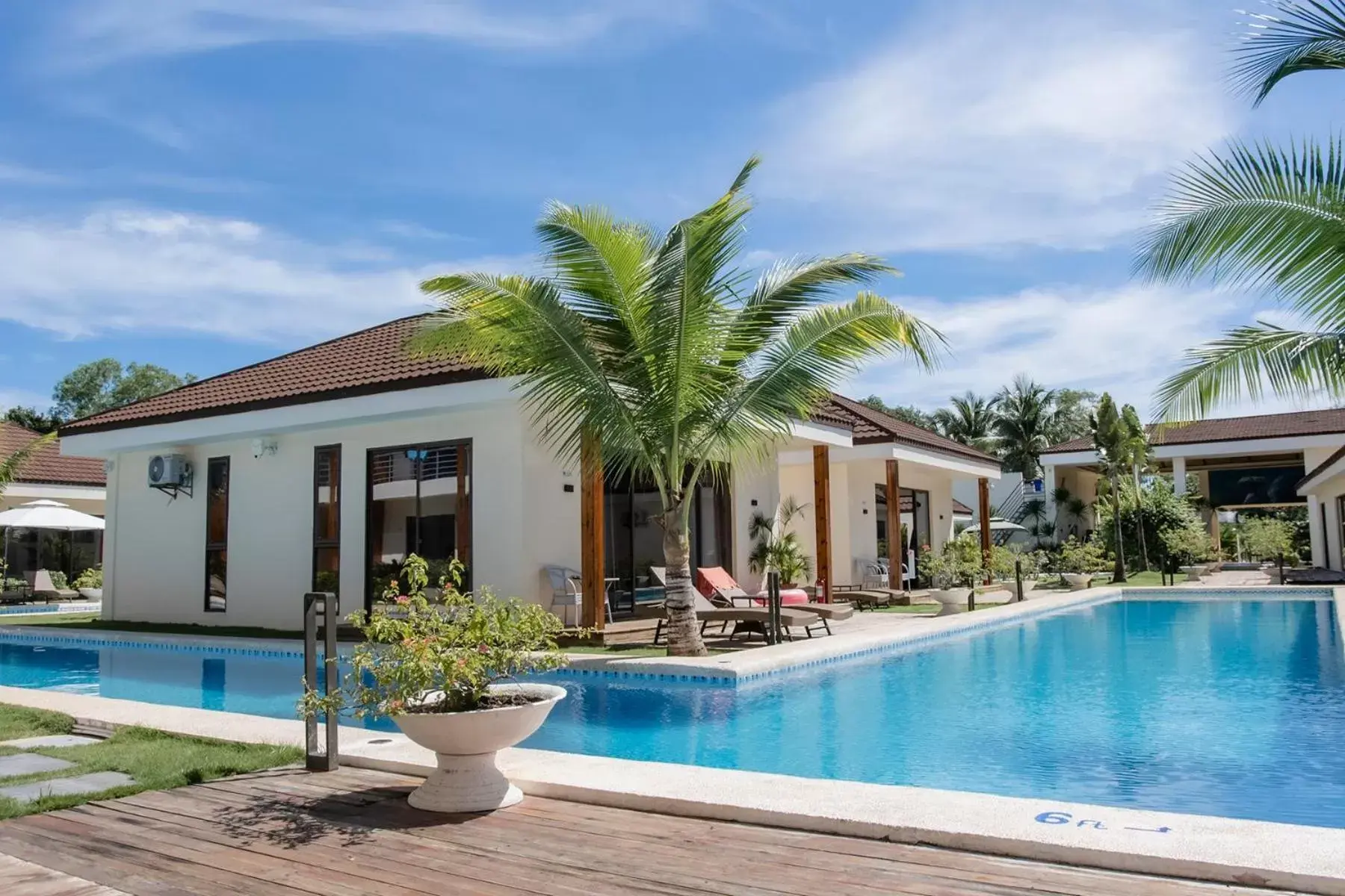 Property building in Amphitrite Resort Property building in Amphitrite Resort