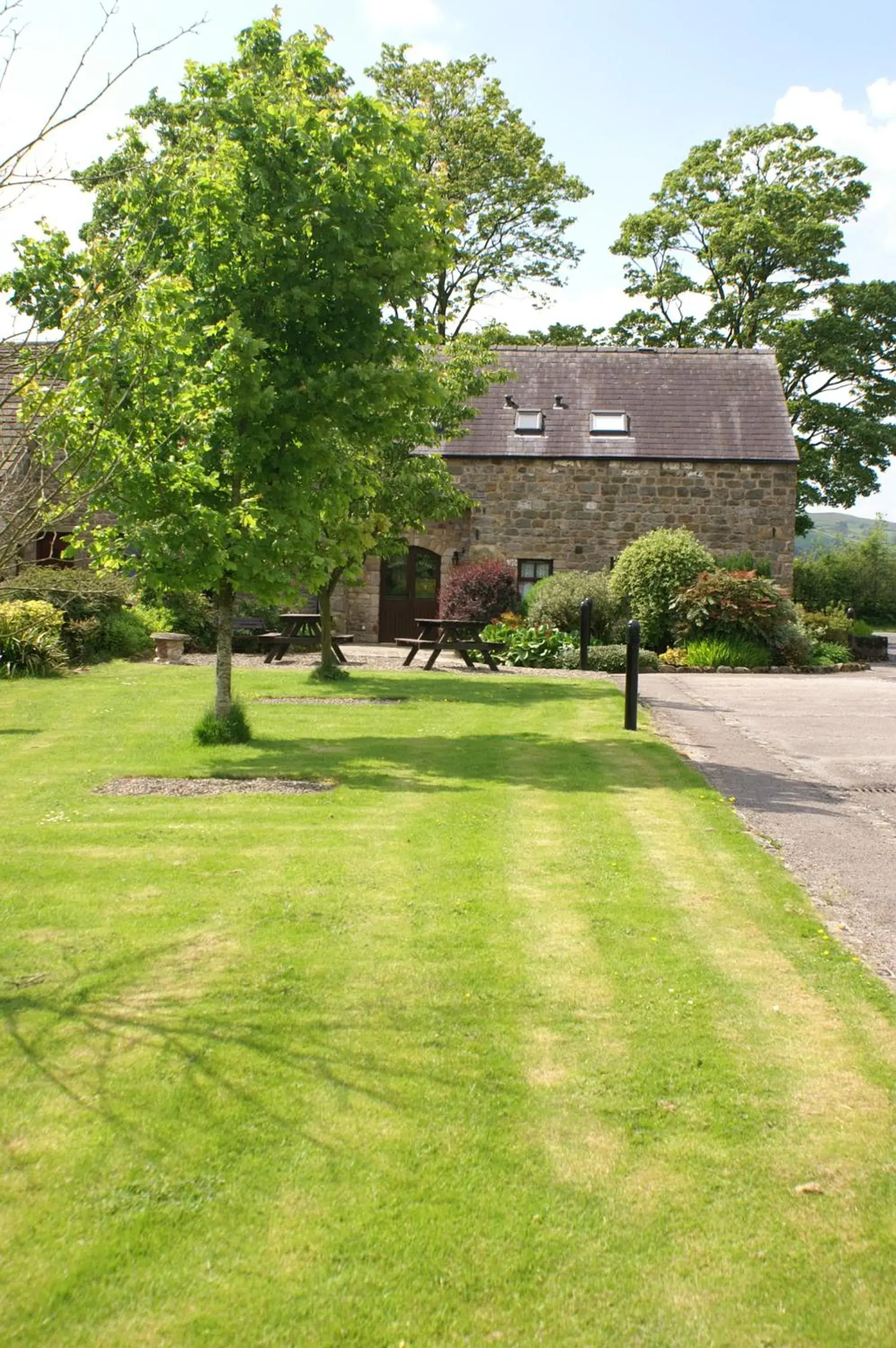 Garden, Property Building in Middle Flass Lodge