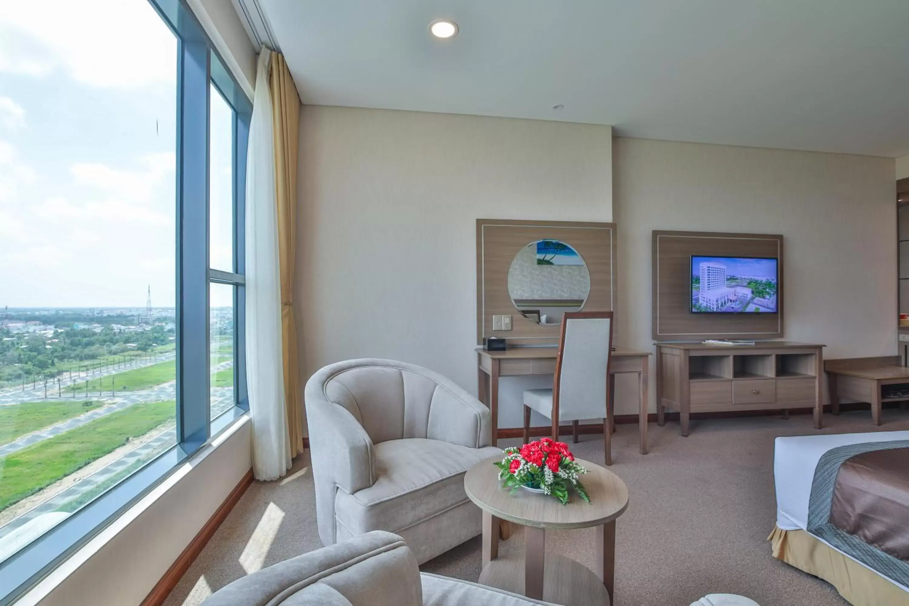 Decorative detail, Seating Area in Muong Thanh Luxury Ca Mau Hotel