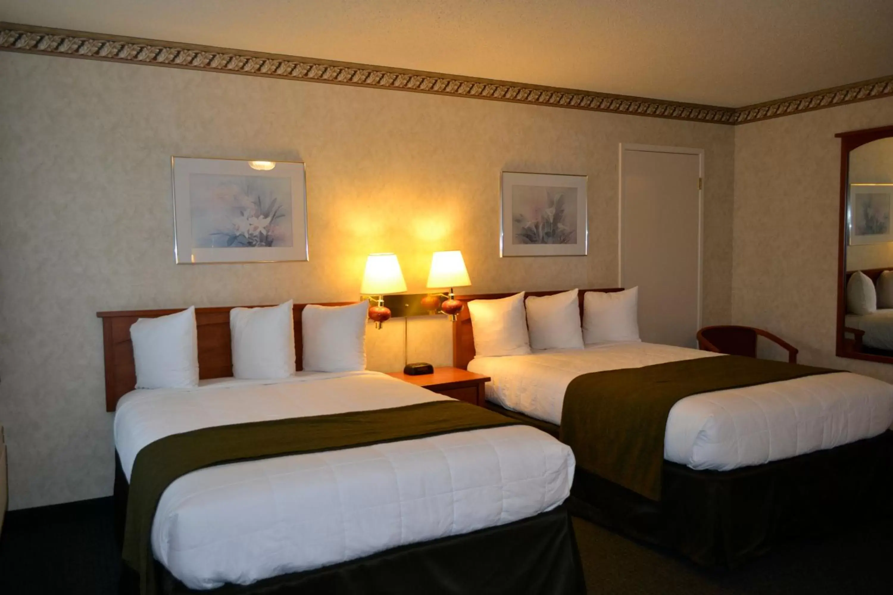 Double Room with Two Double Beds Accessible with Roll-In Shower in Quality Inn & Suites Santa Clara