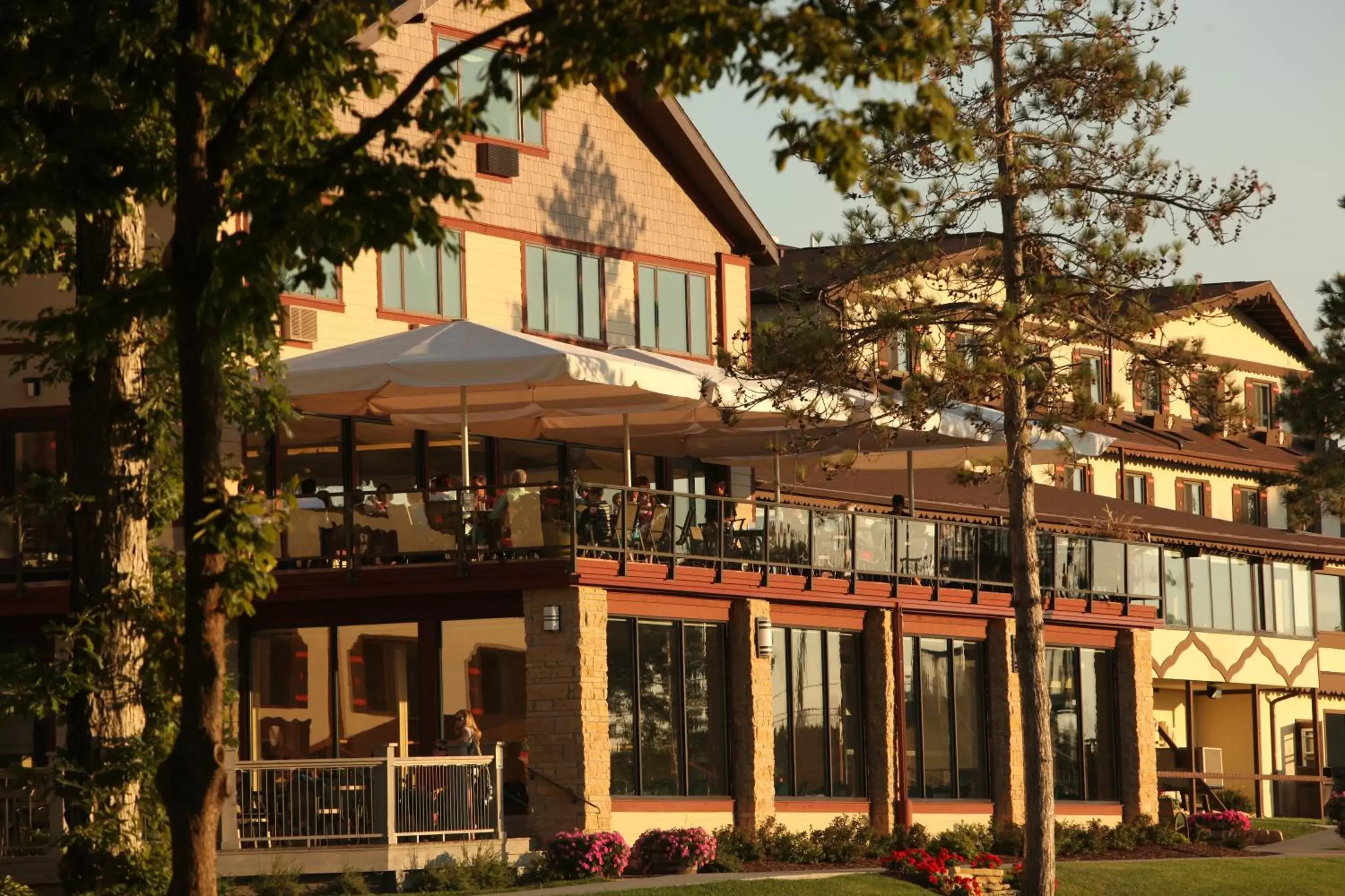 Property building, Patio/Outdoor Area in Chestnut Mountain Resort