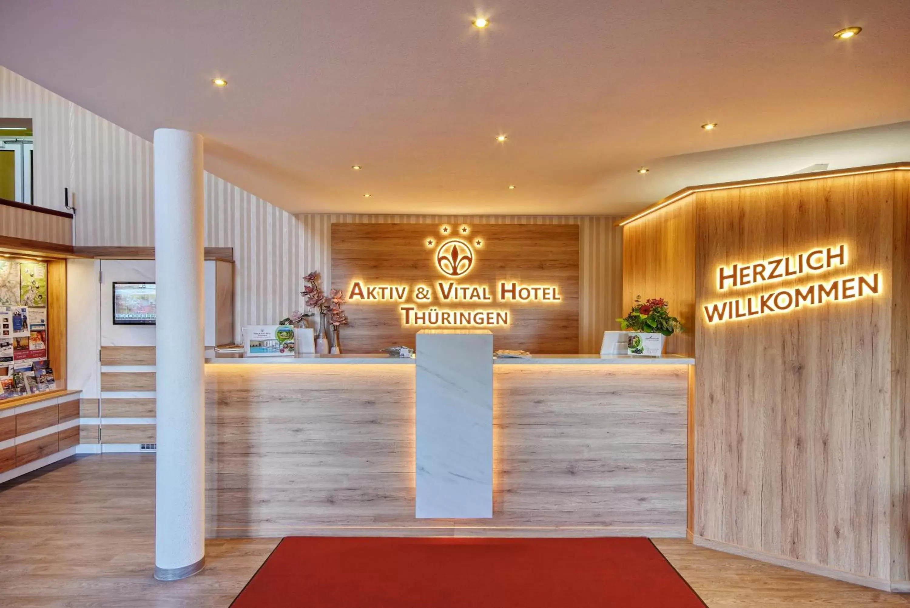 Lobby or reception in Akzent Aktiv & Vital Hotel Thüringen