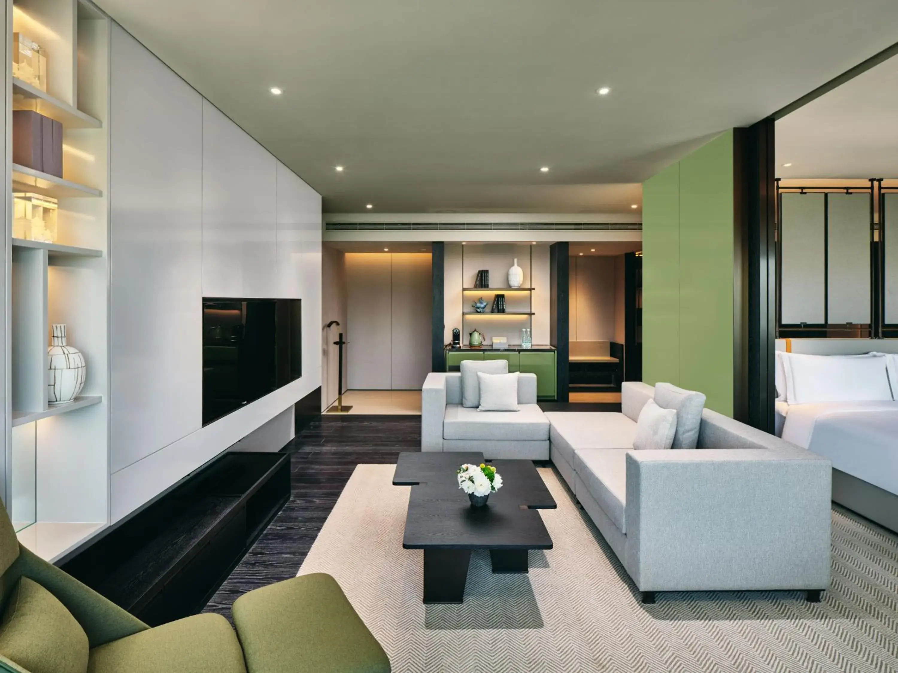 Living room in InterContinental Xi'an North by IHG Living room in InterContinental Xi'an North by IHG