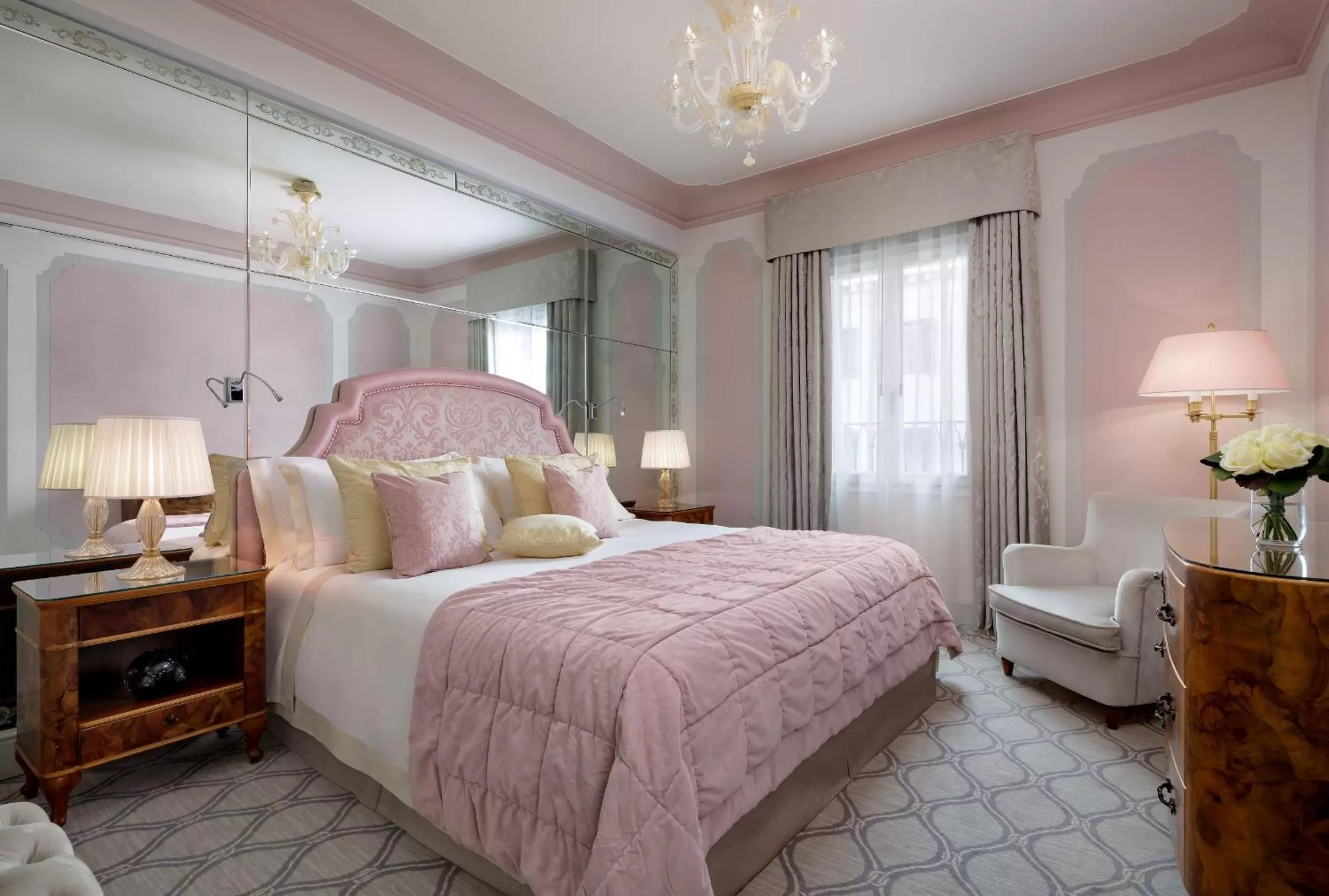 Bed in Hotel Danieli, Venice