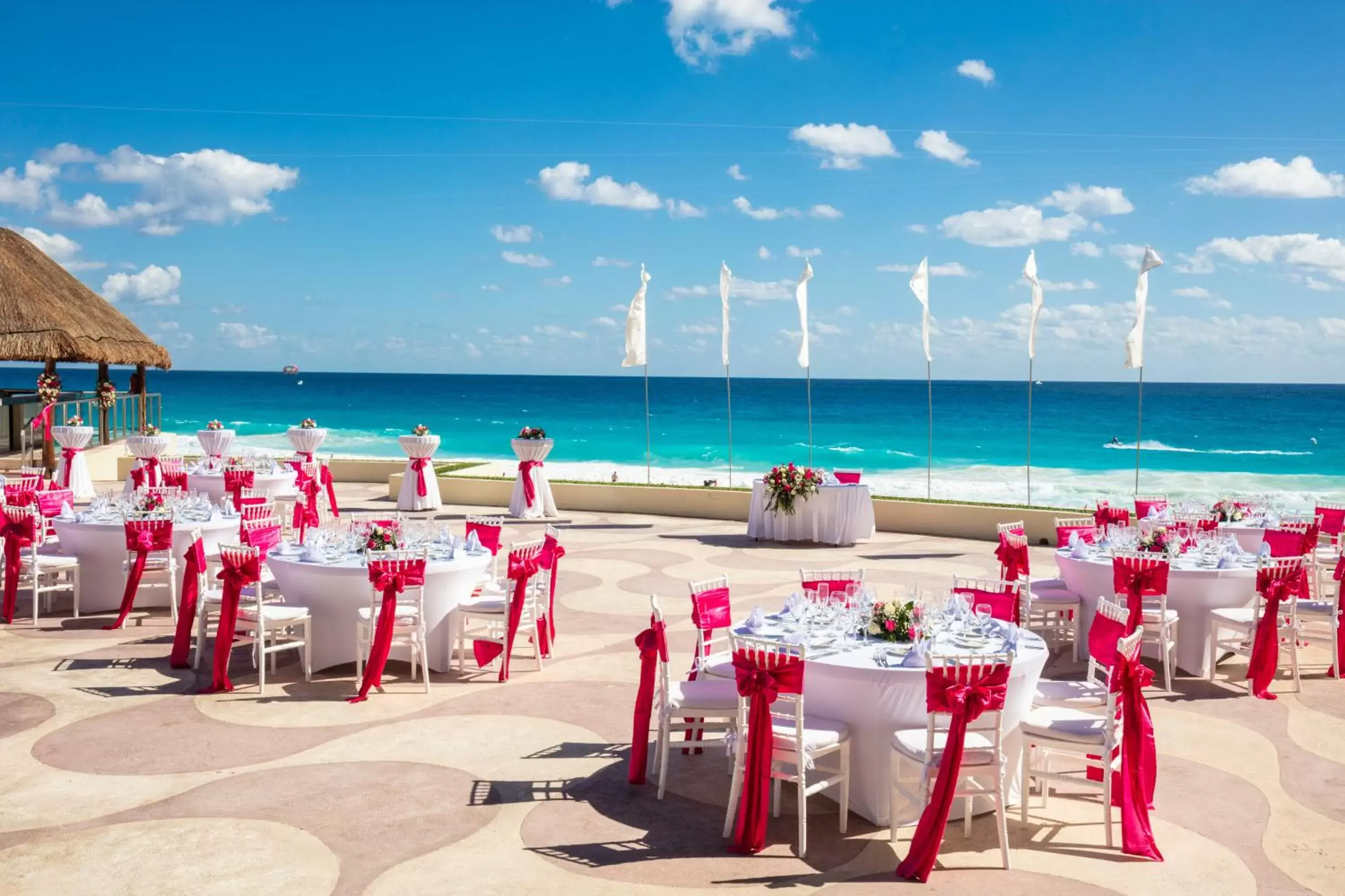 Banquet/Function facilities, Beach in Crown Paradise Club Cancun - All Inclusive