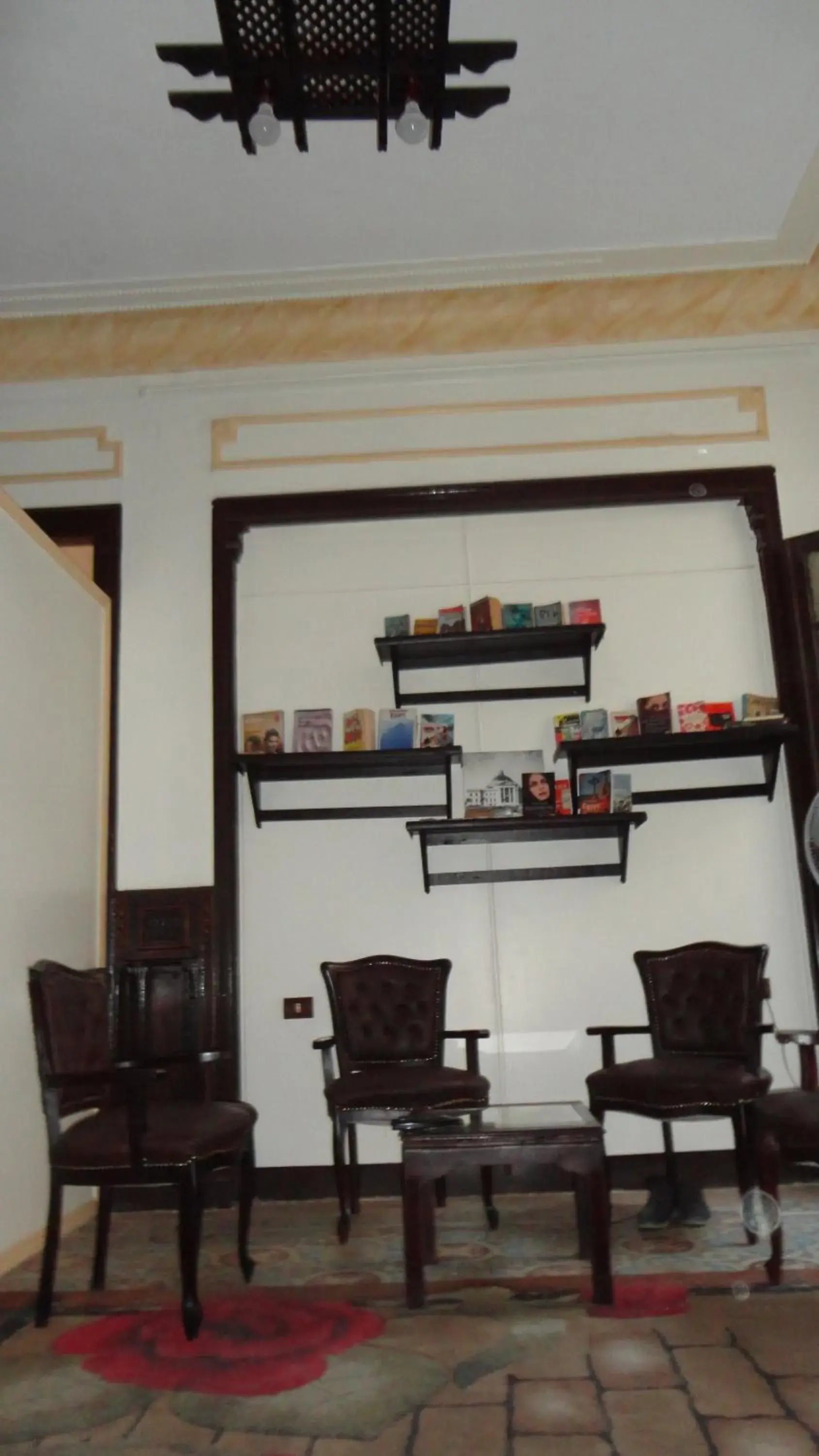 Library in Cecilia Hotel