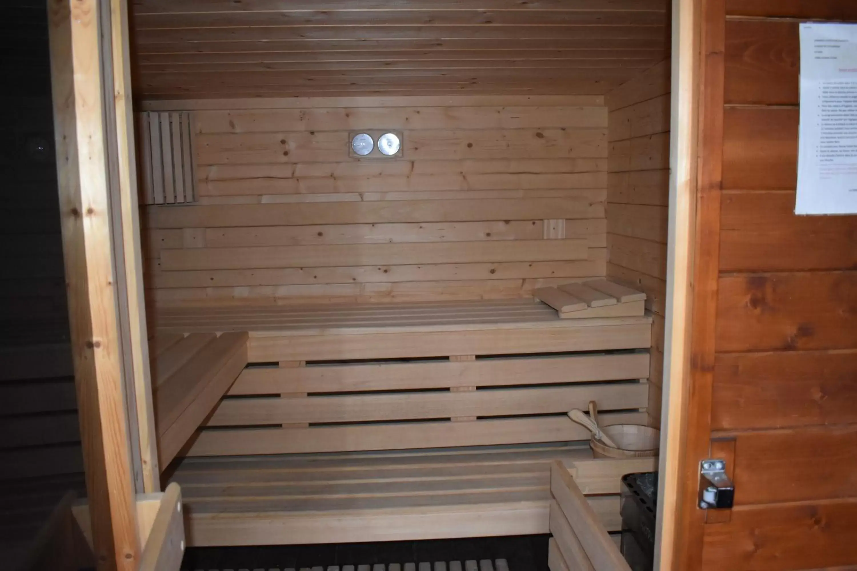 Sauna in Chez Augustin