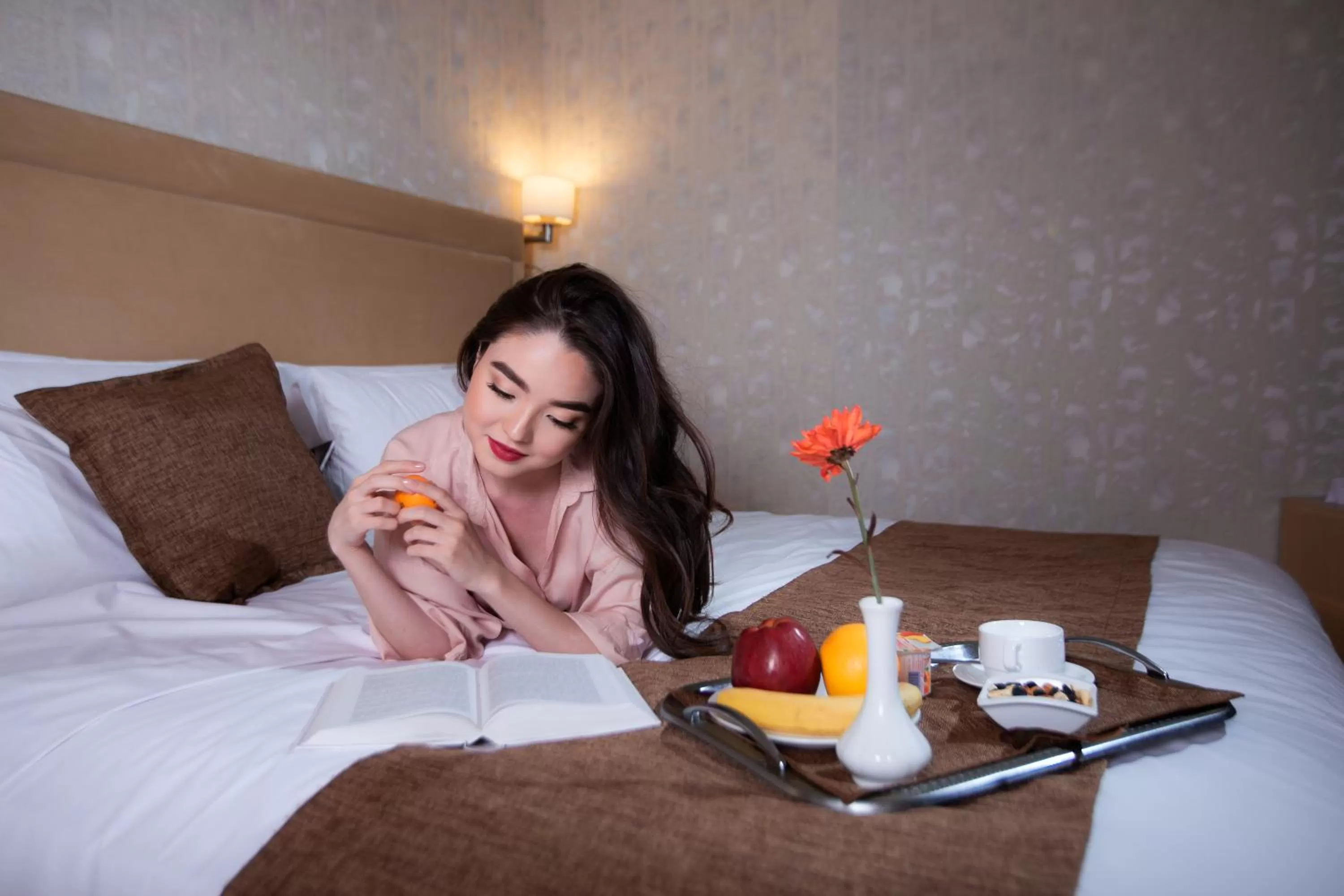 People, Bed in Megapolis Hotel Shymkent