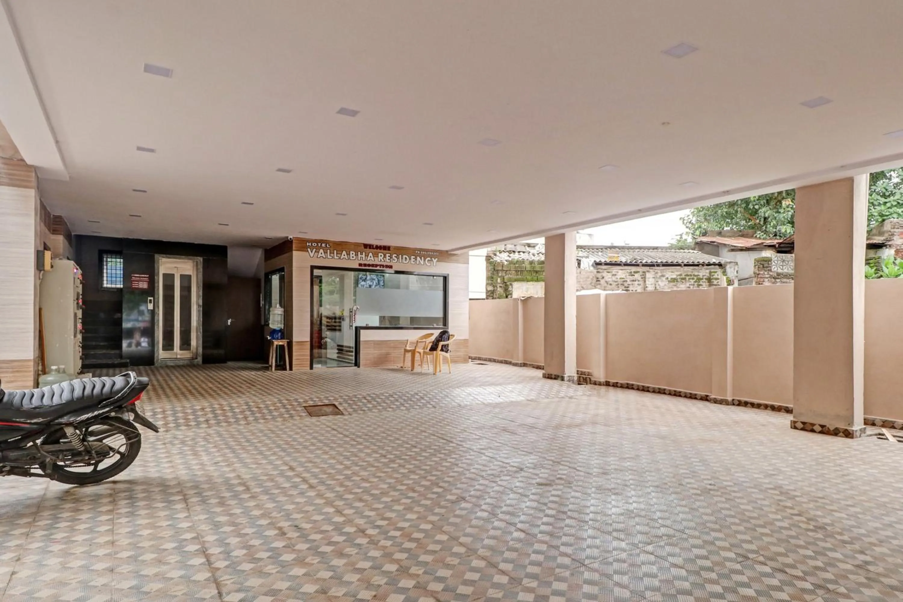 On site in Hotel Vallabha Residency