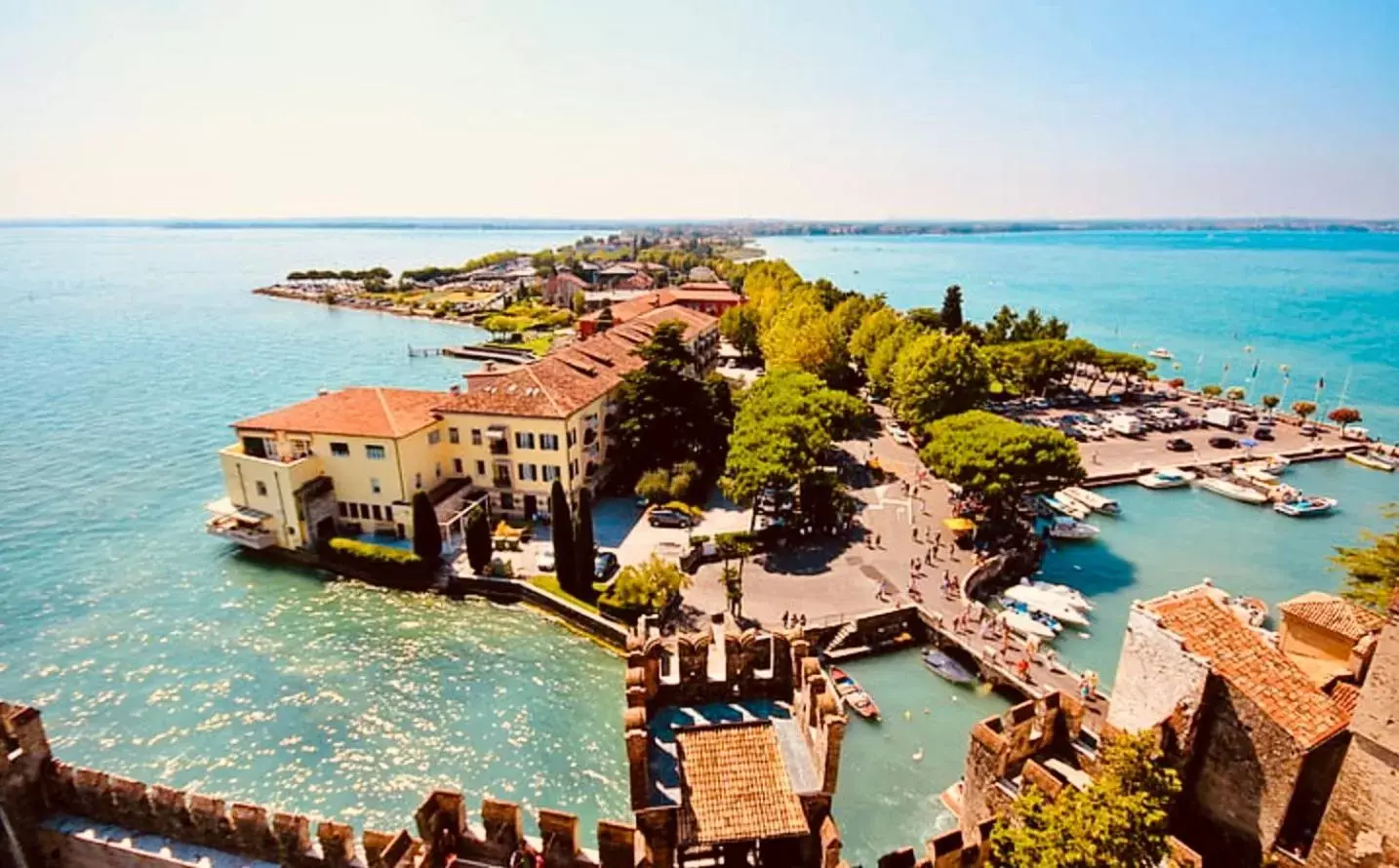 Nearby landmark, Bird's-eye View in Boutique Hotel Sirmione