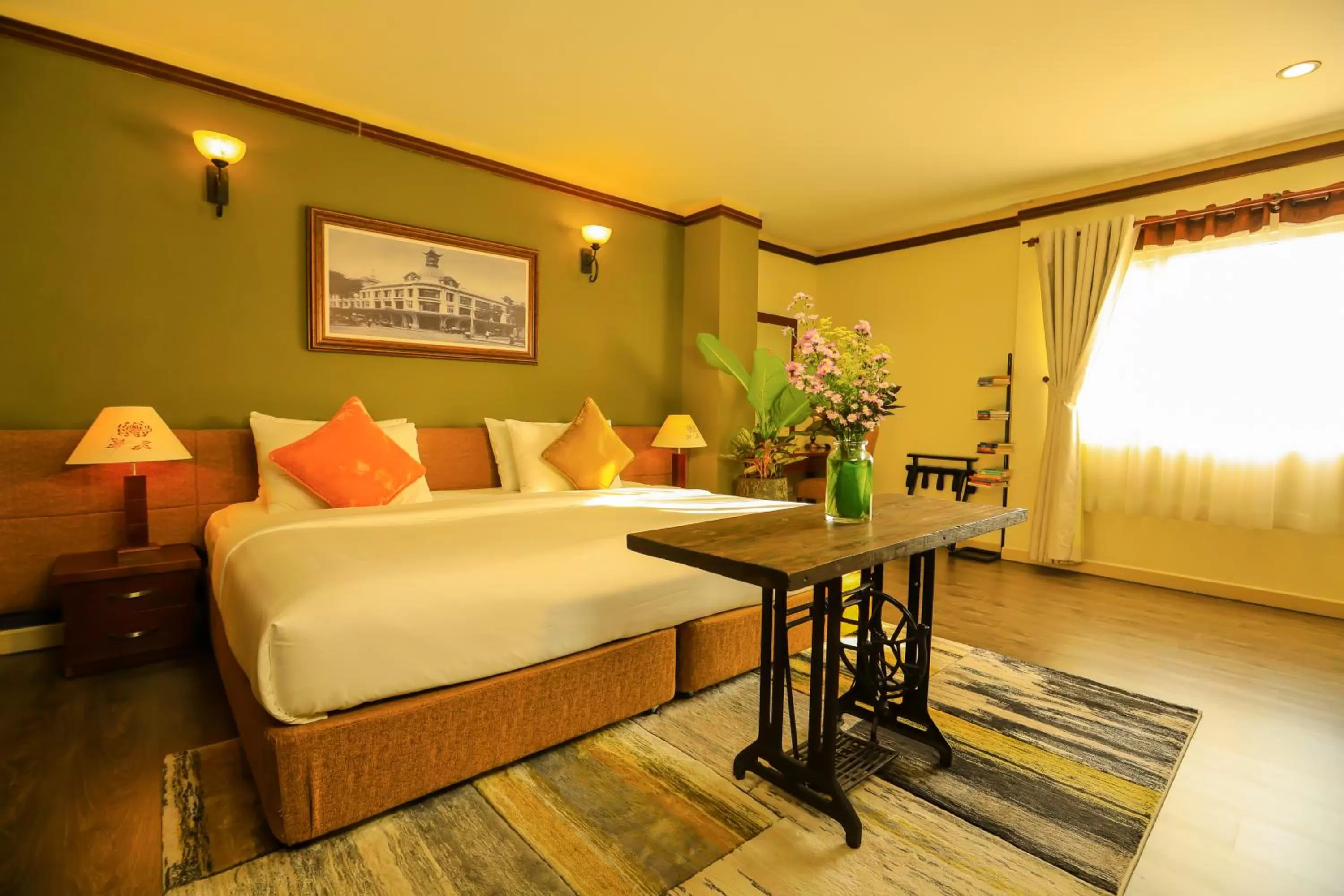 Photo of the whole room, Bed in Prostyle Hotel Ho Chi Minh プロスタイルホテルホーチミン