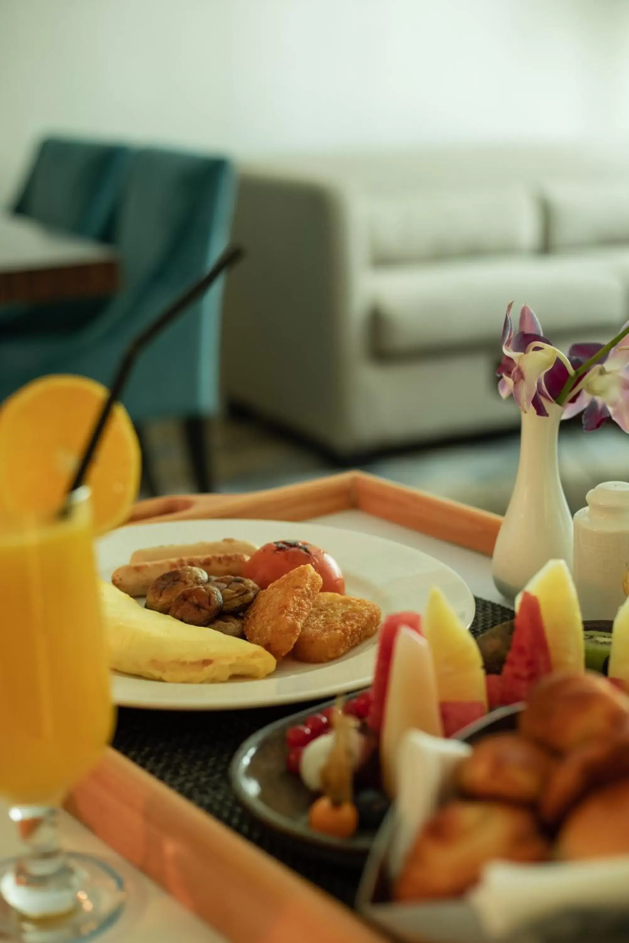 Food close-up in Elite Byblos Hotel