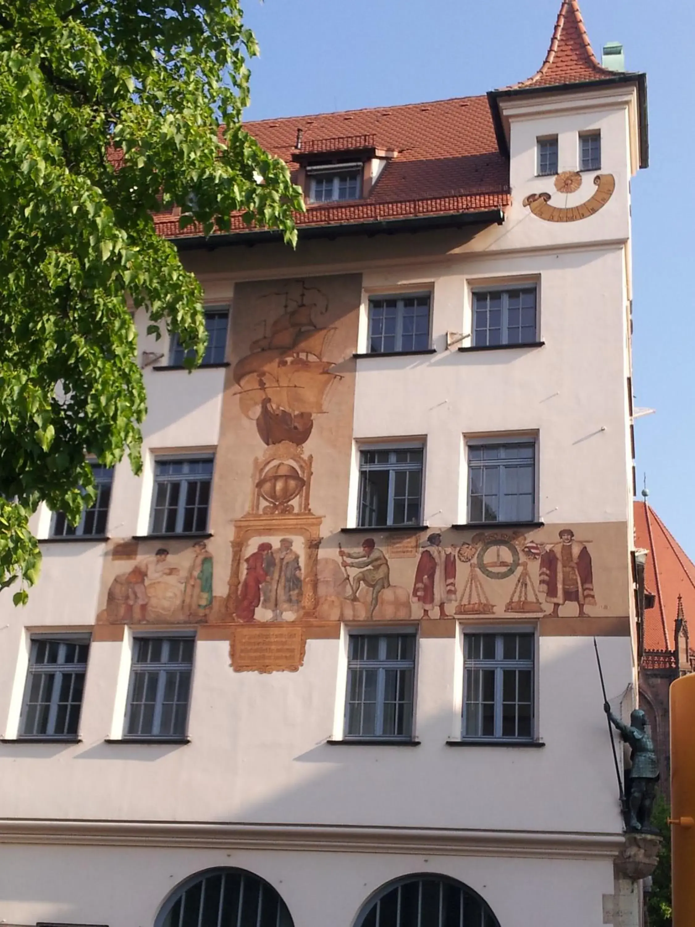 View (from property/room), Property Building in Sorat Hotel Saxx Nürnberg