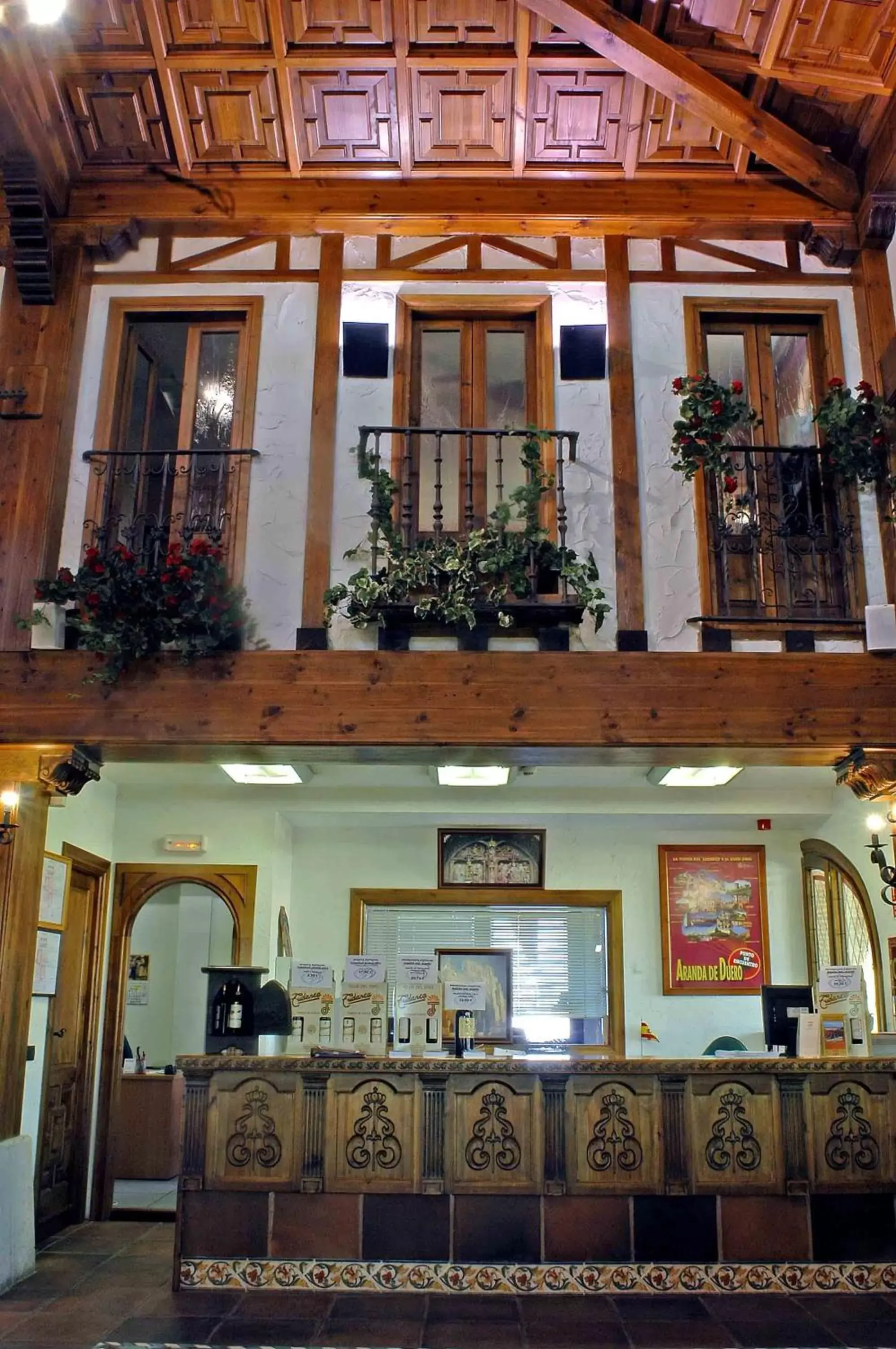 Lobby or reception in Hotel Tudanca-Aranda II