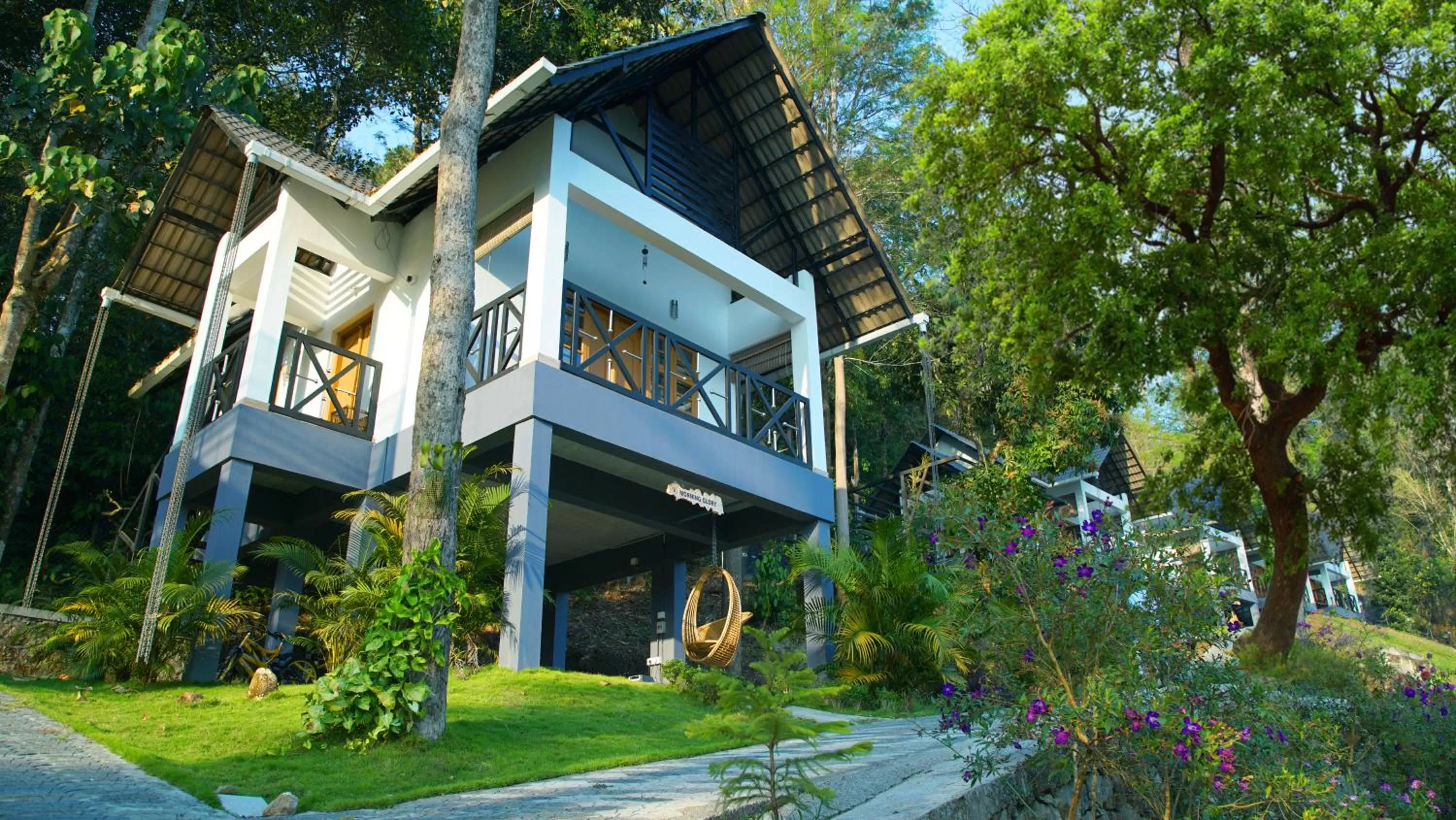 Garden, Property Building in Woodrose Resort