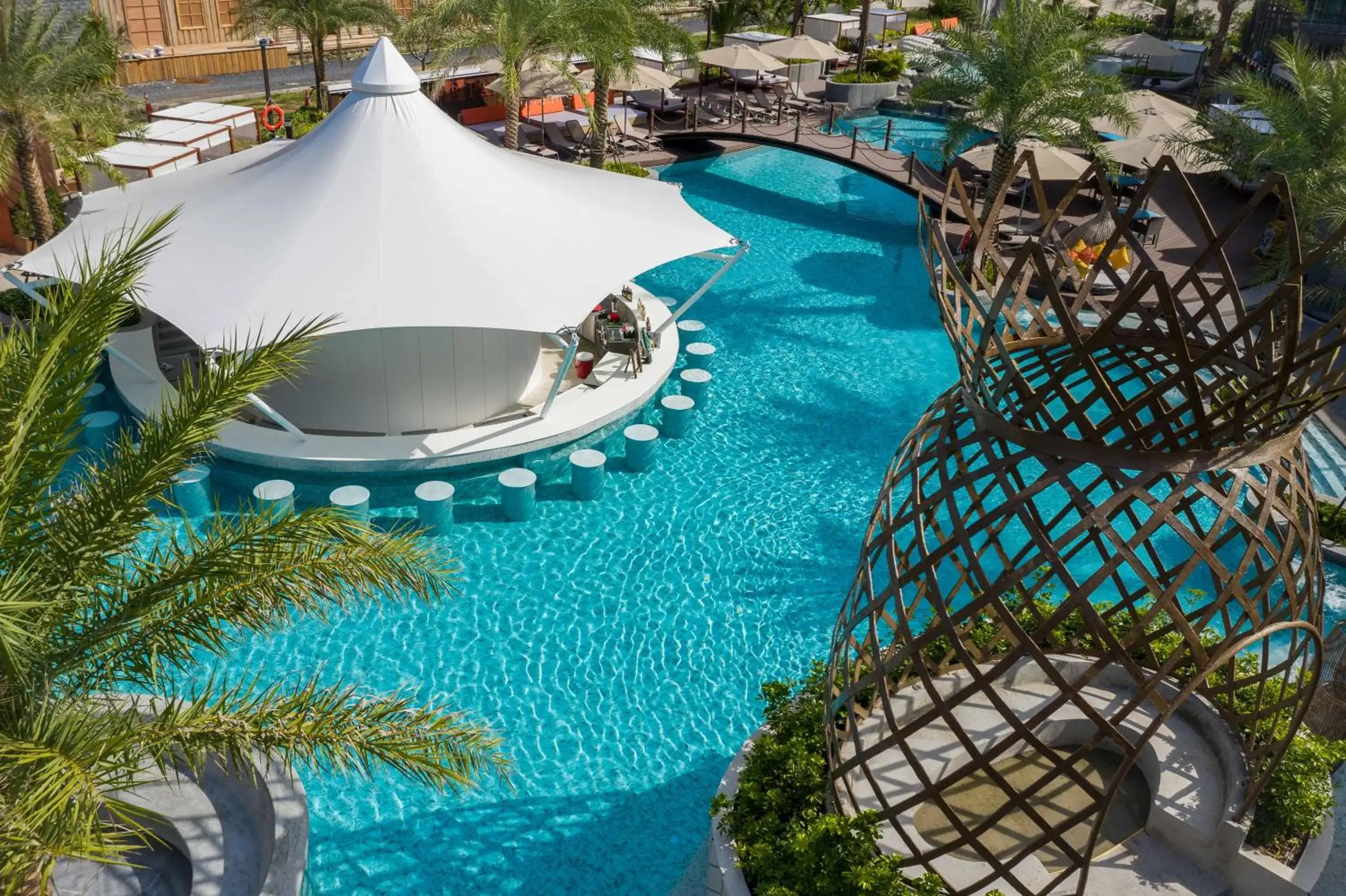 Swimming pool in Patong Bay Hill Swimming pool in Patong Bay Hill