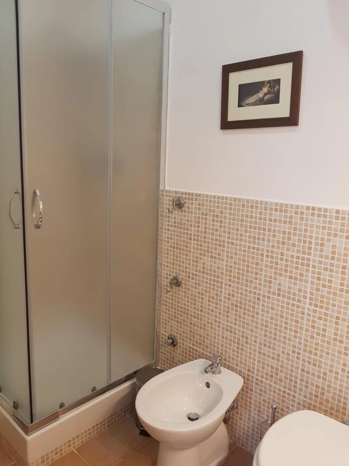 Bathroom in Le Tre Sorelle a Testaccio