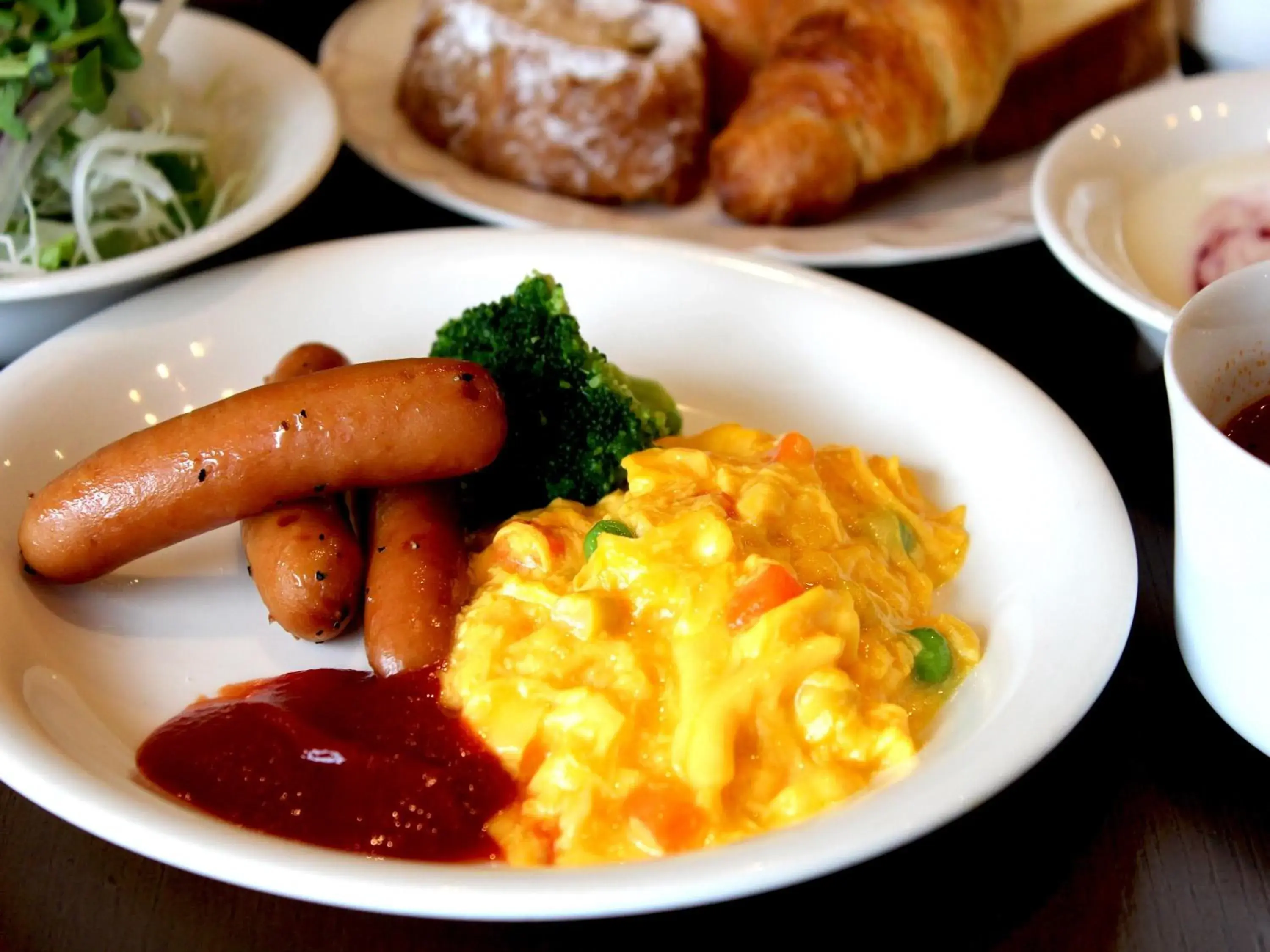 Buffet breakfast, Food in APA Hotel Sagaeki Minamiguchi