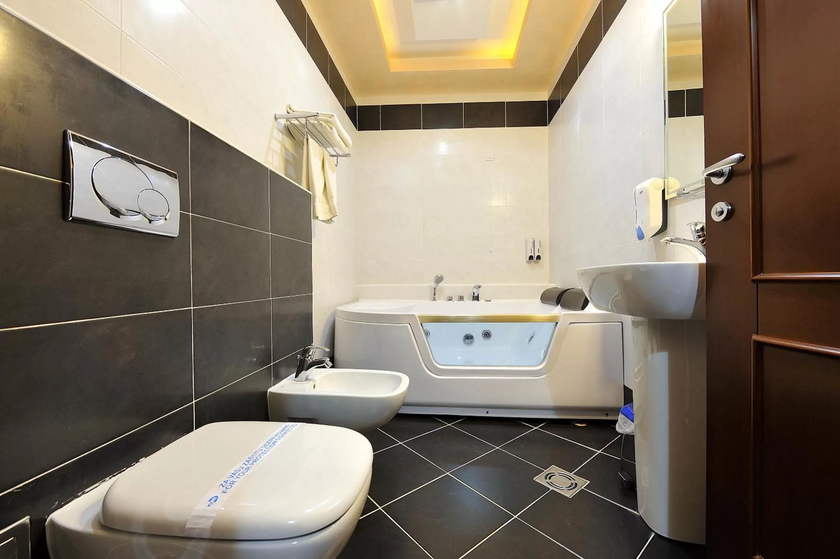 Hot Spring Bath in Hotel Sucevic Garni