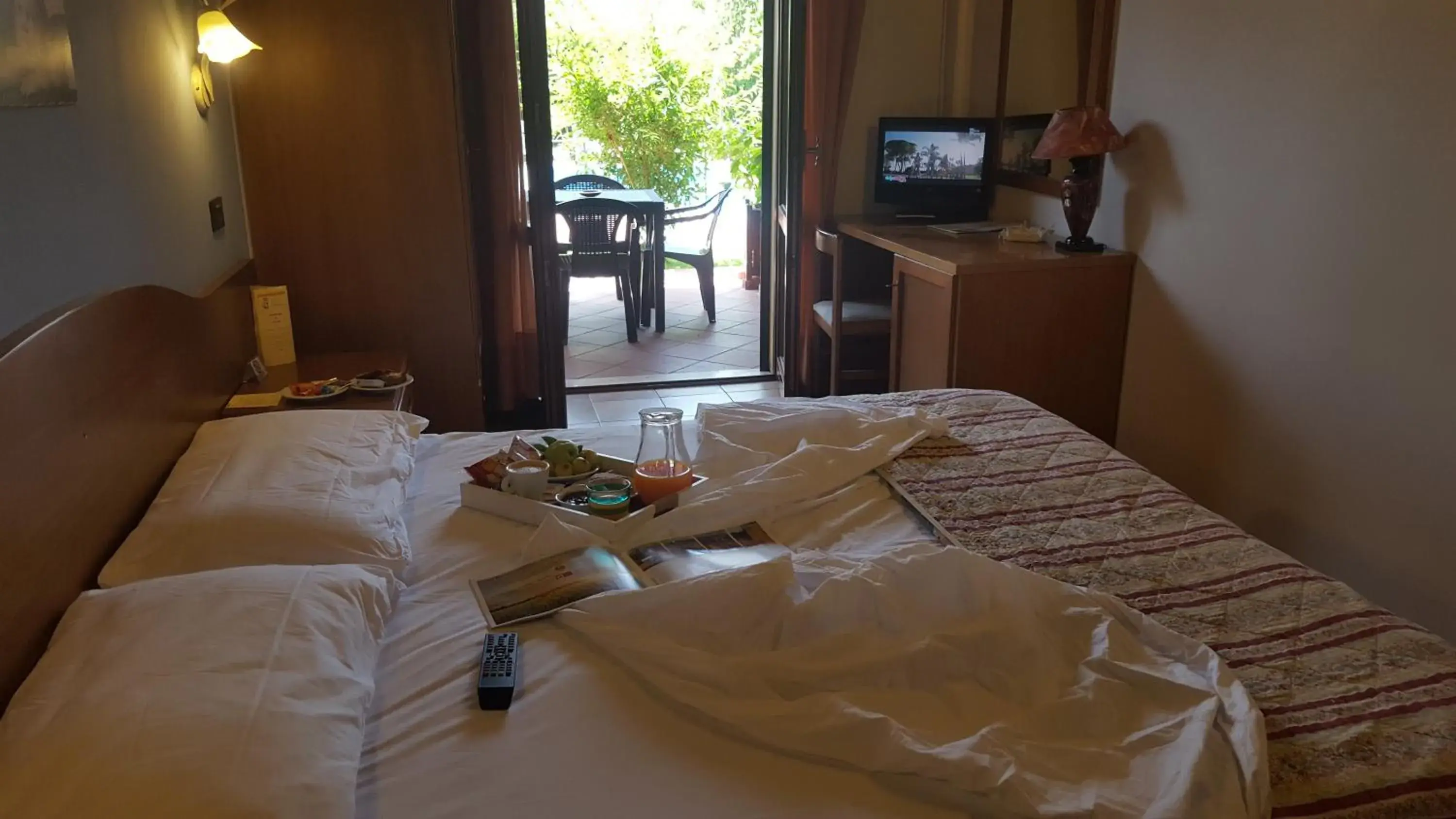 Bed in Hotel Duca Della Corgna