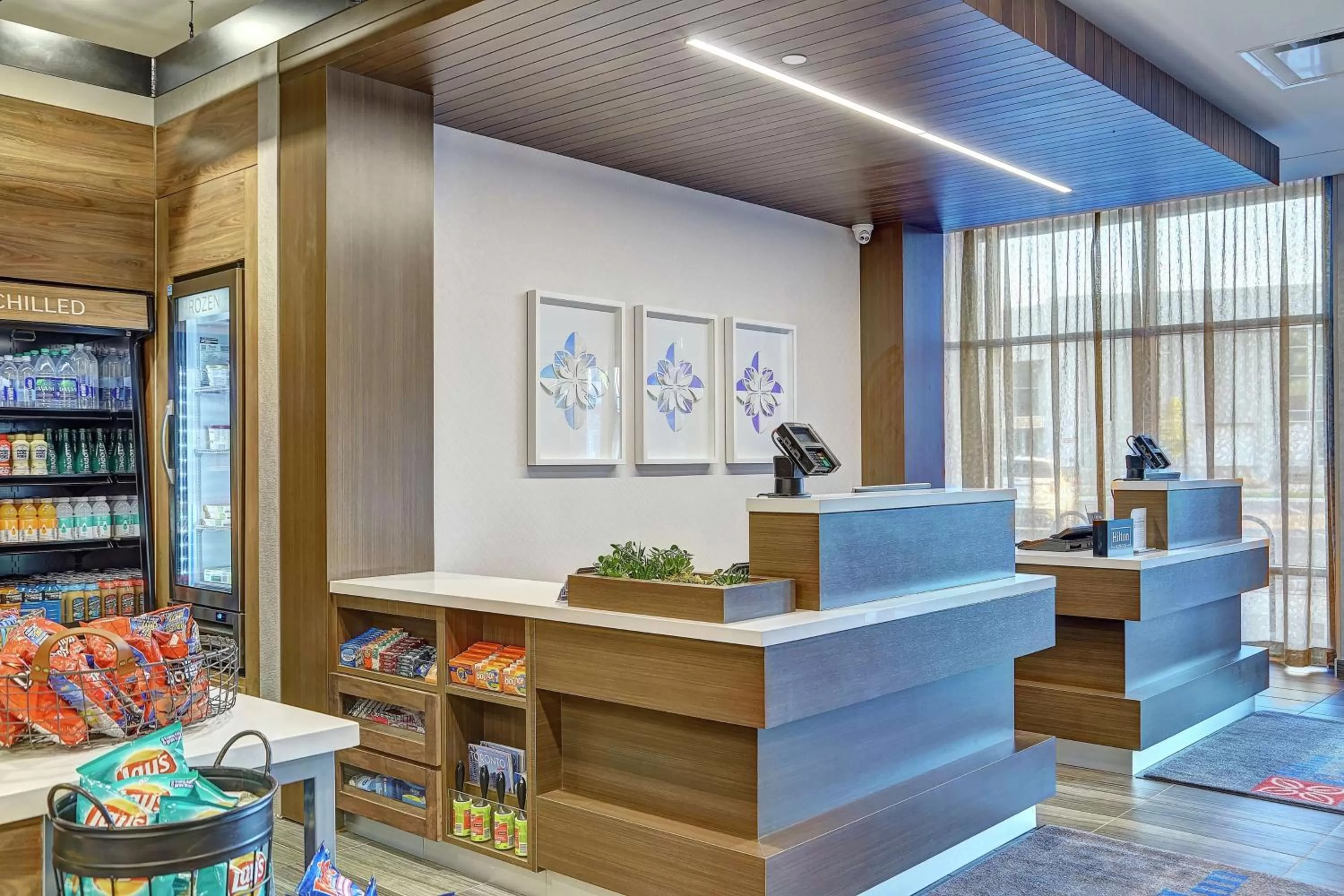 Lobby or reception in Hilton Garden Inn Toronto/Brampton West, Ontario, Canada