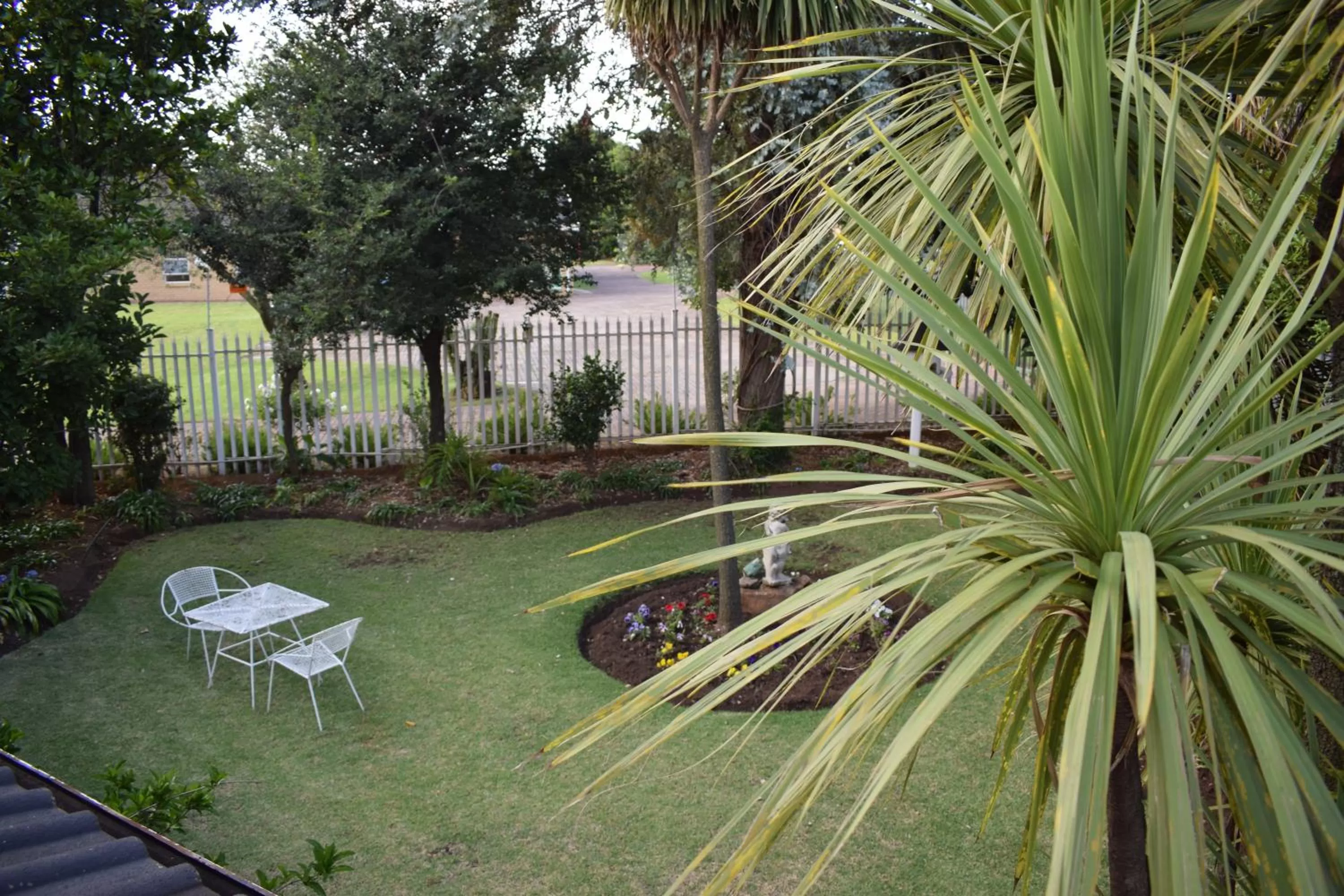 Garden view in Moye Guest House