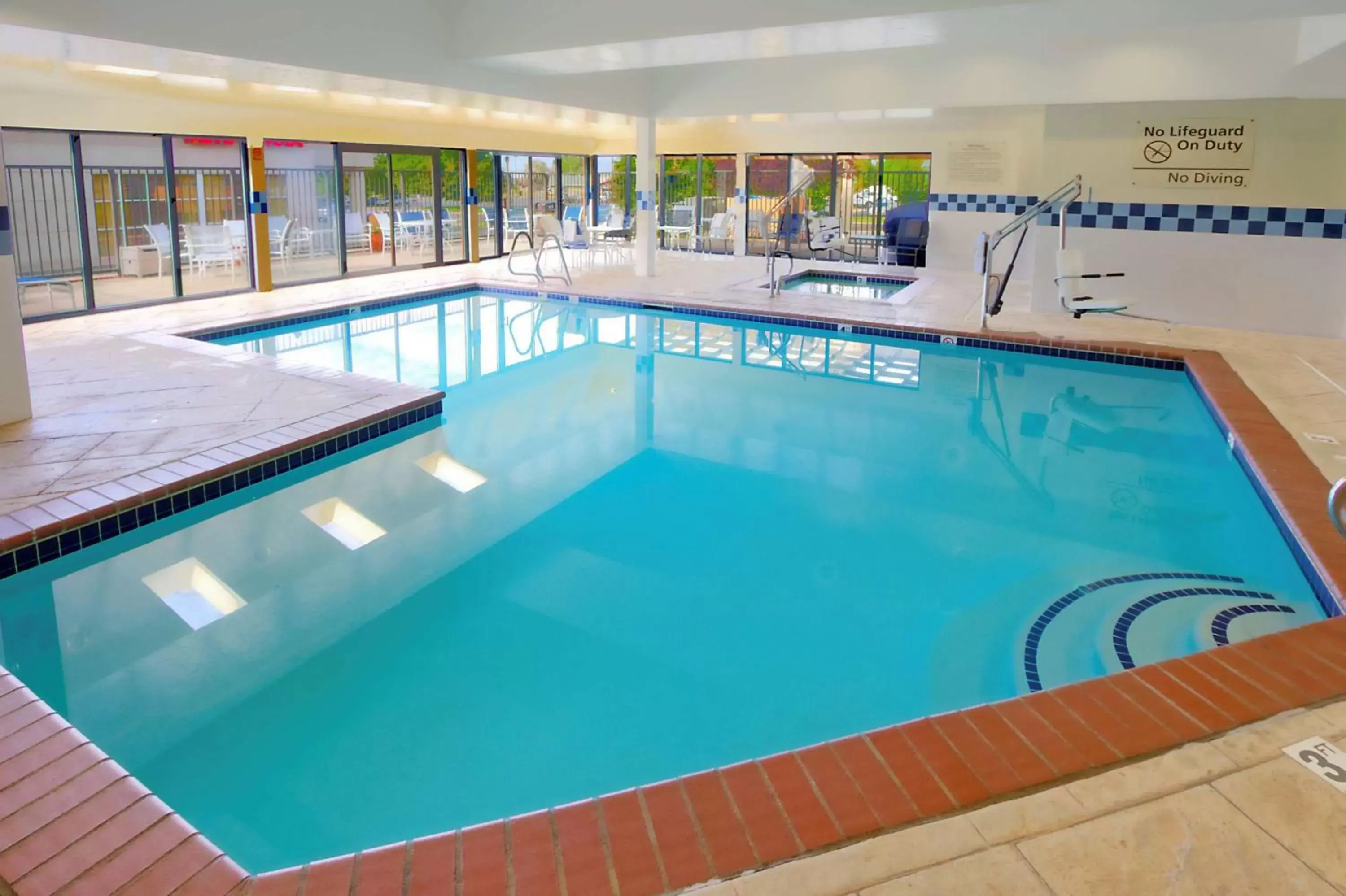 Pool view, Swimming Pool in Hampton Inn Salt Lake City-Layton