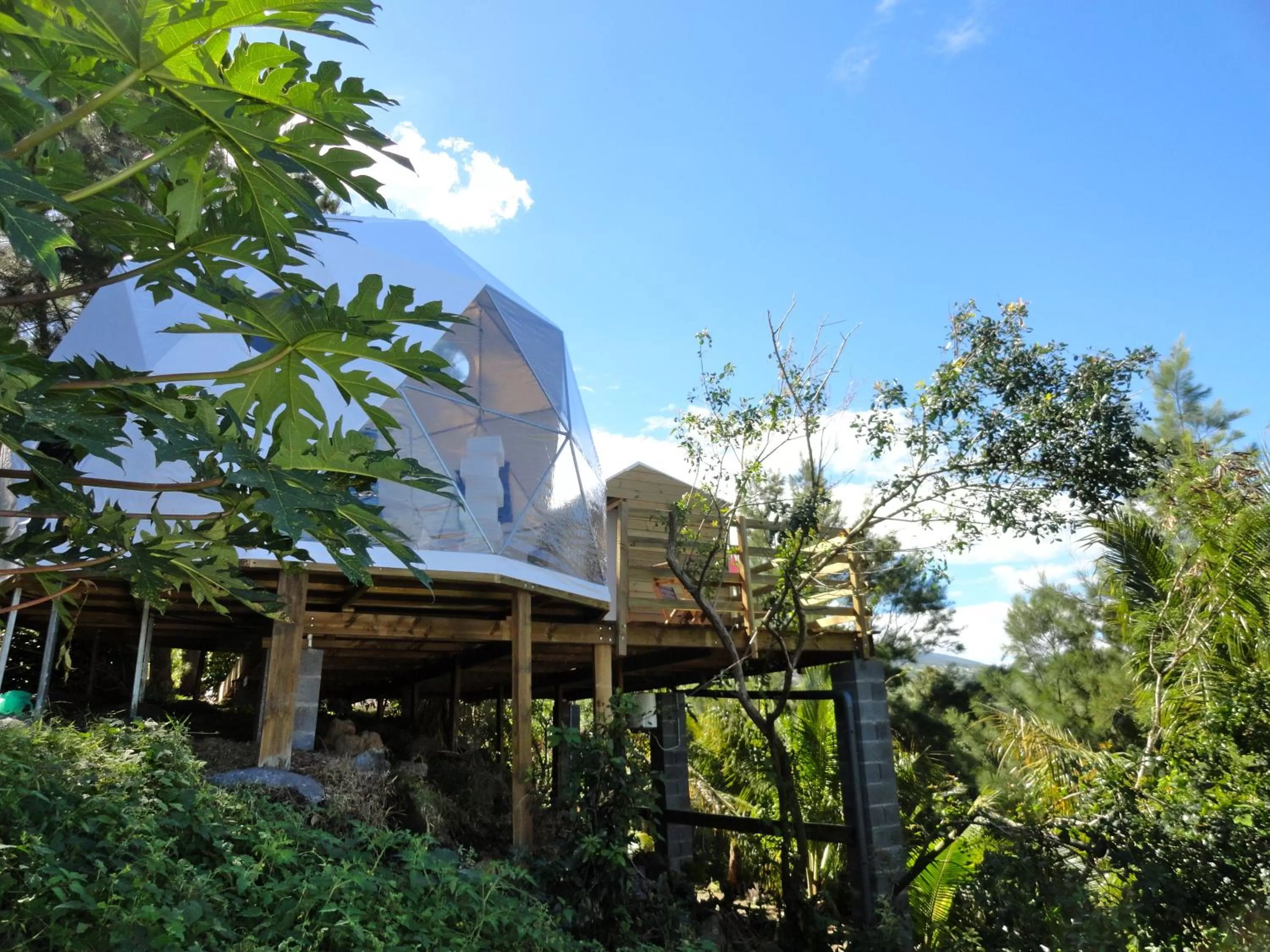 Day in Bubble Dome Village