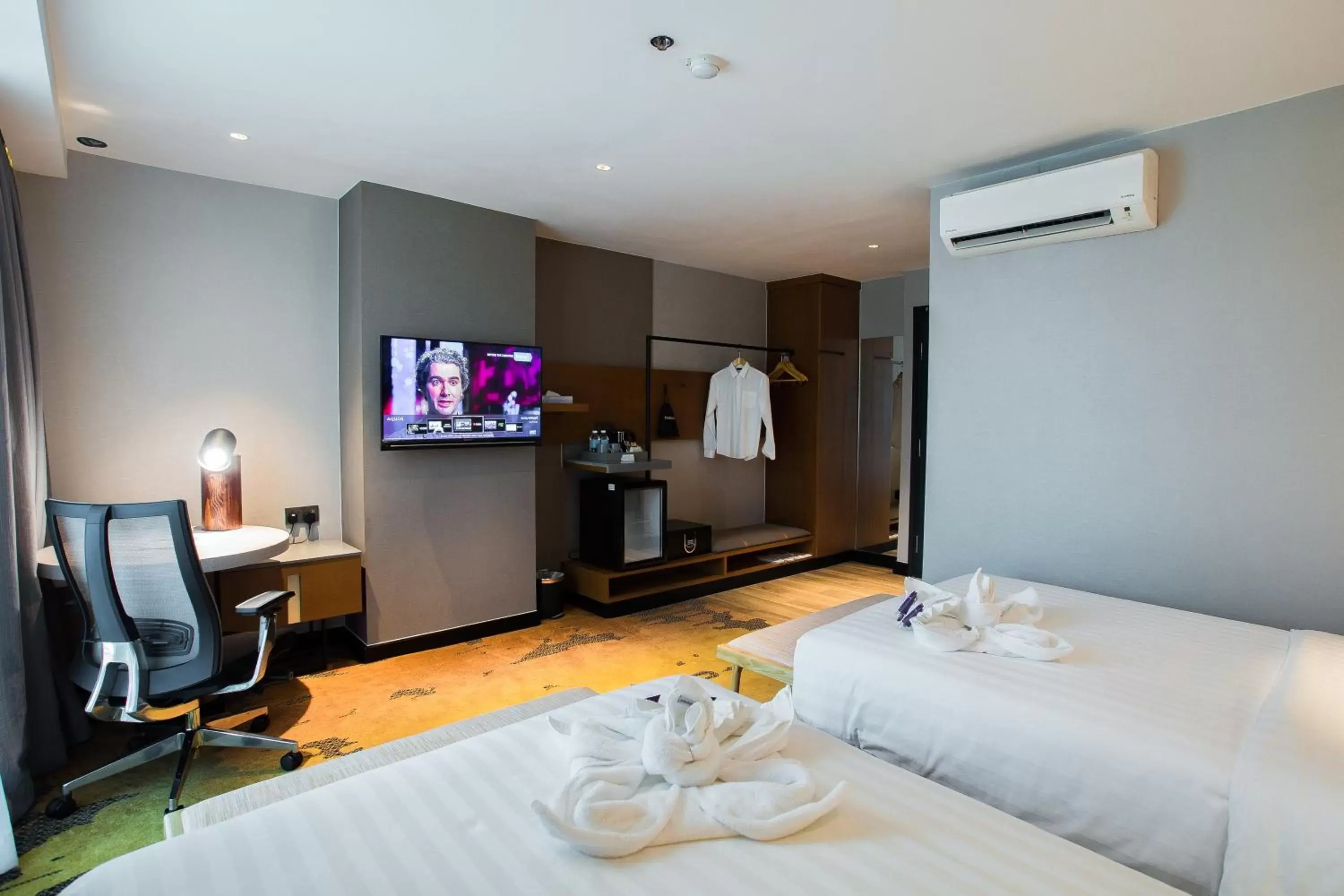 Bed in King Park Hotel Kota Kinabalu Bed in King Park Hotel Kota Kinabalu