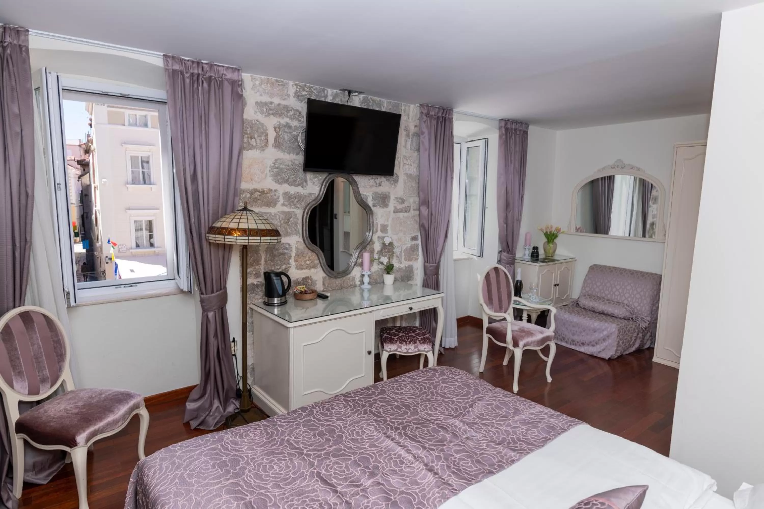 Bedroom in Deluxe Collection Hotel Kastel