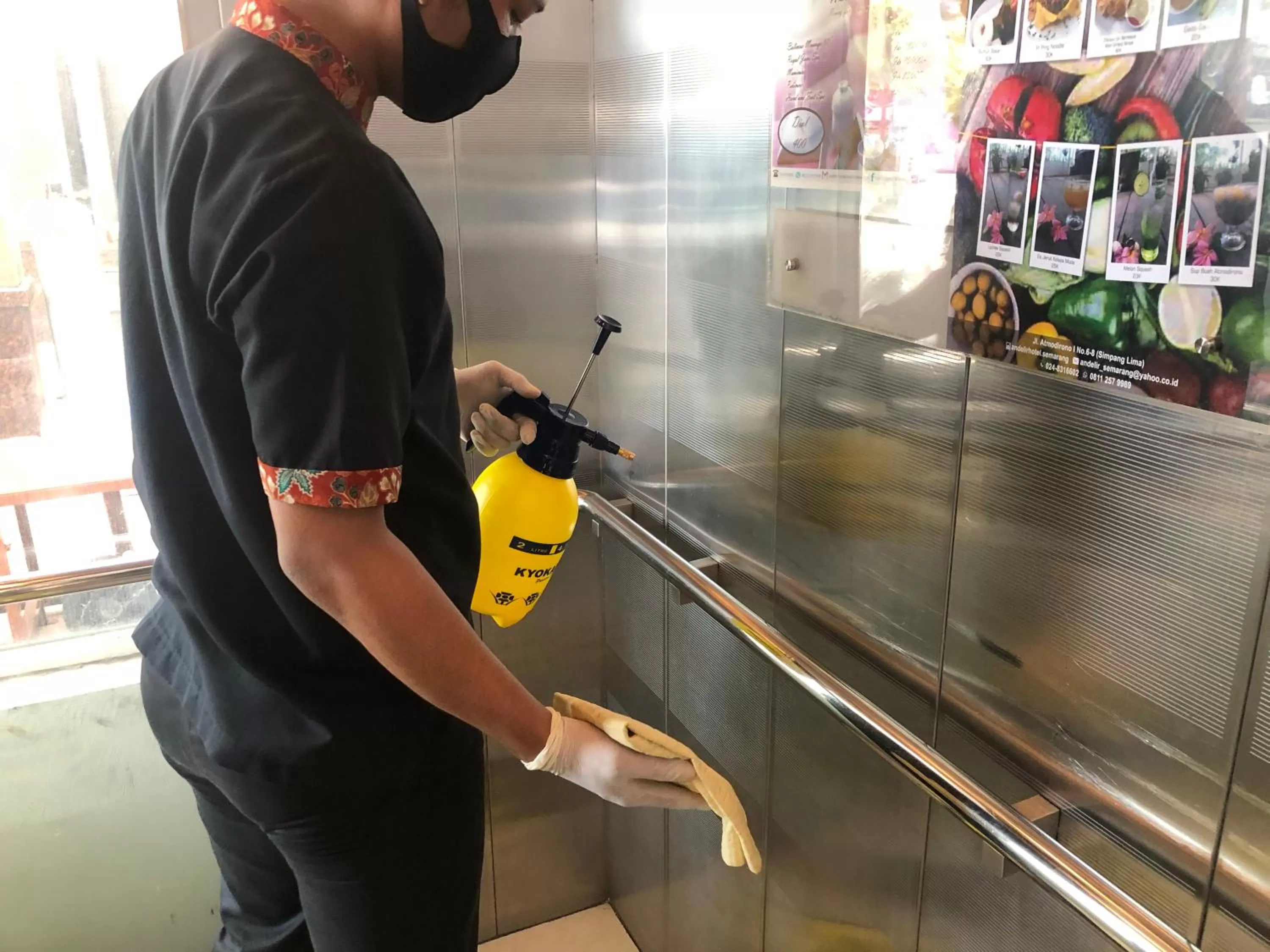 Staff in Andelir Hotel Simpang Lima Semarang