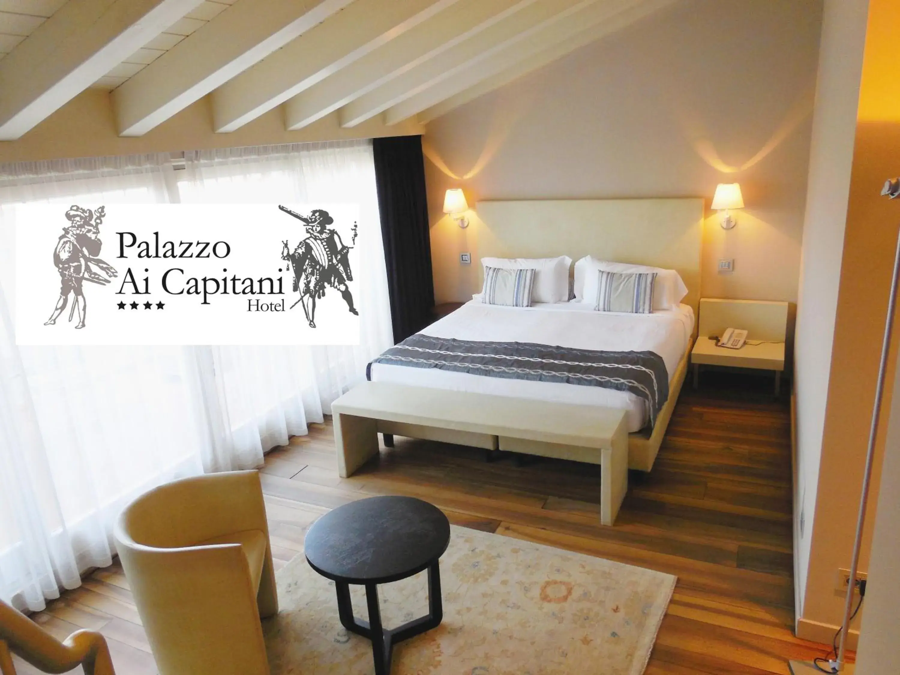 Photo of the whole room, Bed in Palazzo Ai Capitani