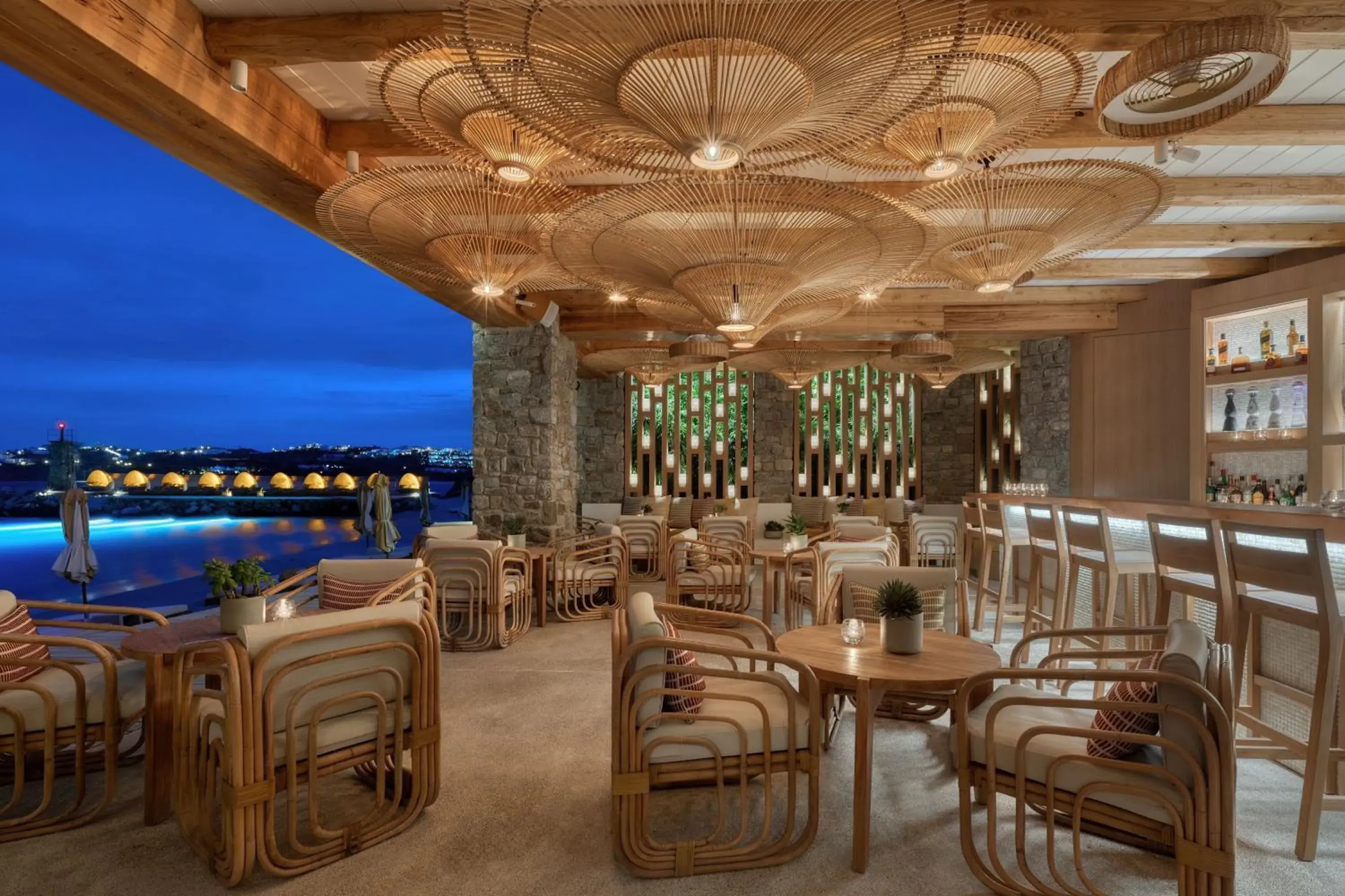Beach, Restaurant/Places to Eat in Santa Marina, a Luxury Collection Resort, Mykonos